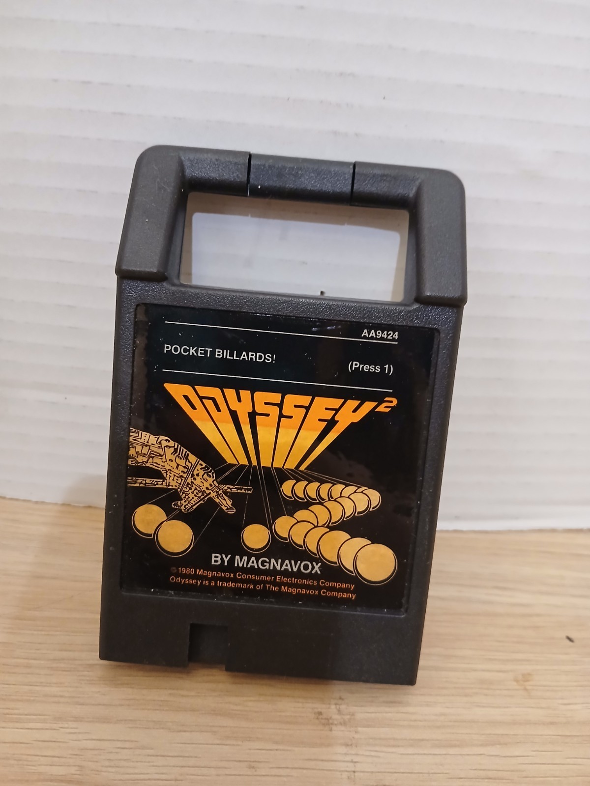 Odyssey 2 Magnavox Pocket Billards Video Game