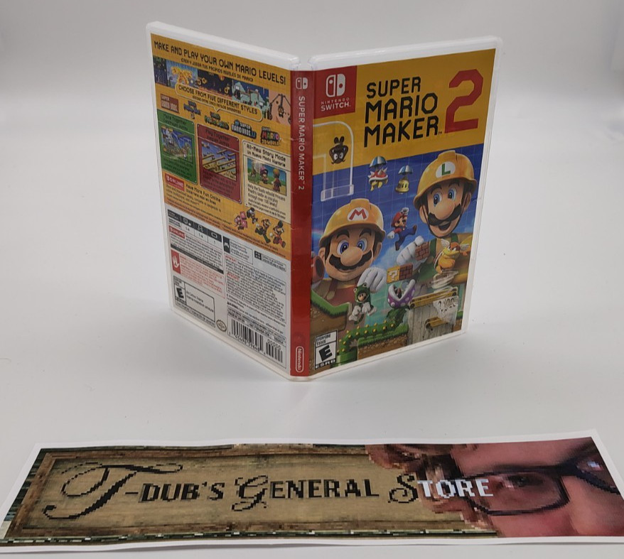 Super Mario Party & Super Mario Maker 2 – Nintendo Switch Lot (CIB)