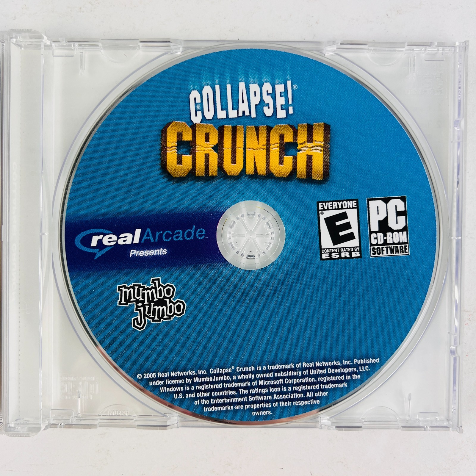 Collapse! Crunch With Real Arcade PC CD Software Game