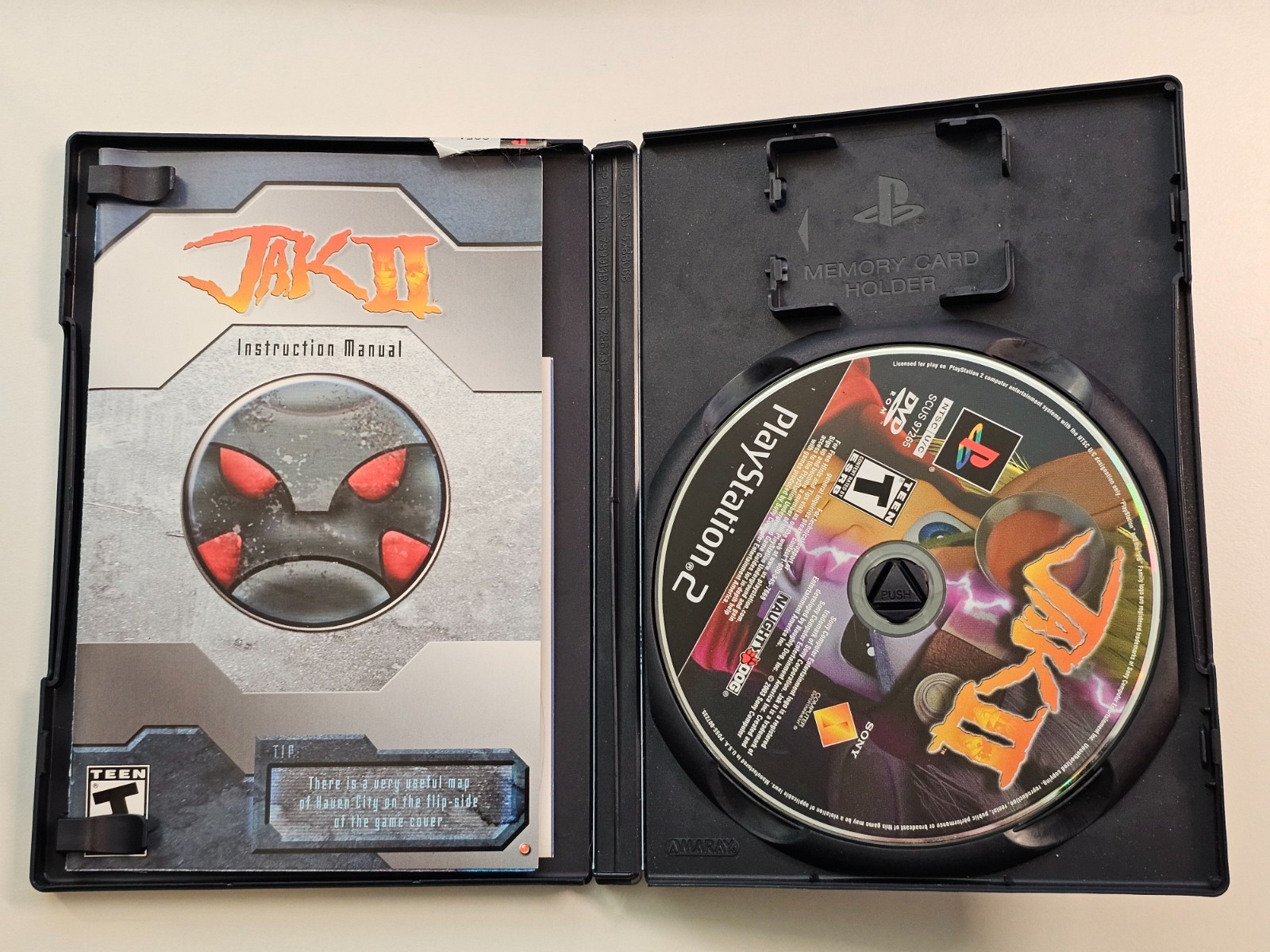 Jak II (PS2) – Complete in Box w/manual