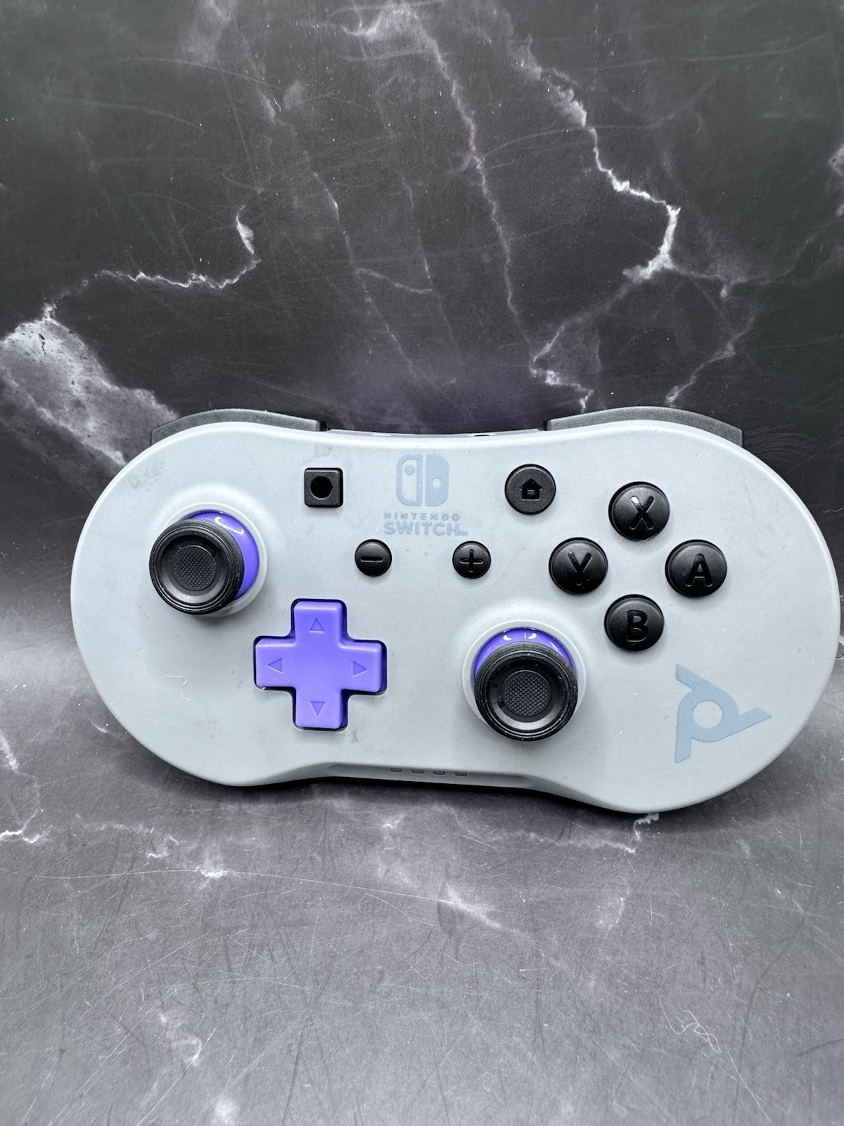 PDP Little Wireless Controller Gray/Purple Bluetooth for Switch OLED/Lite