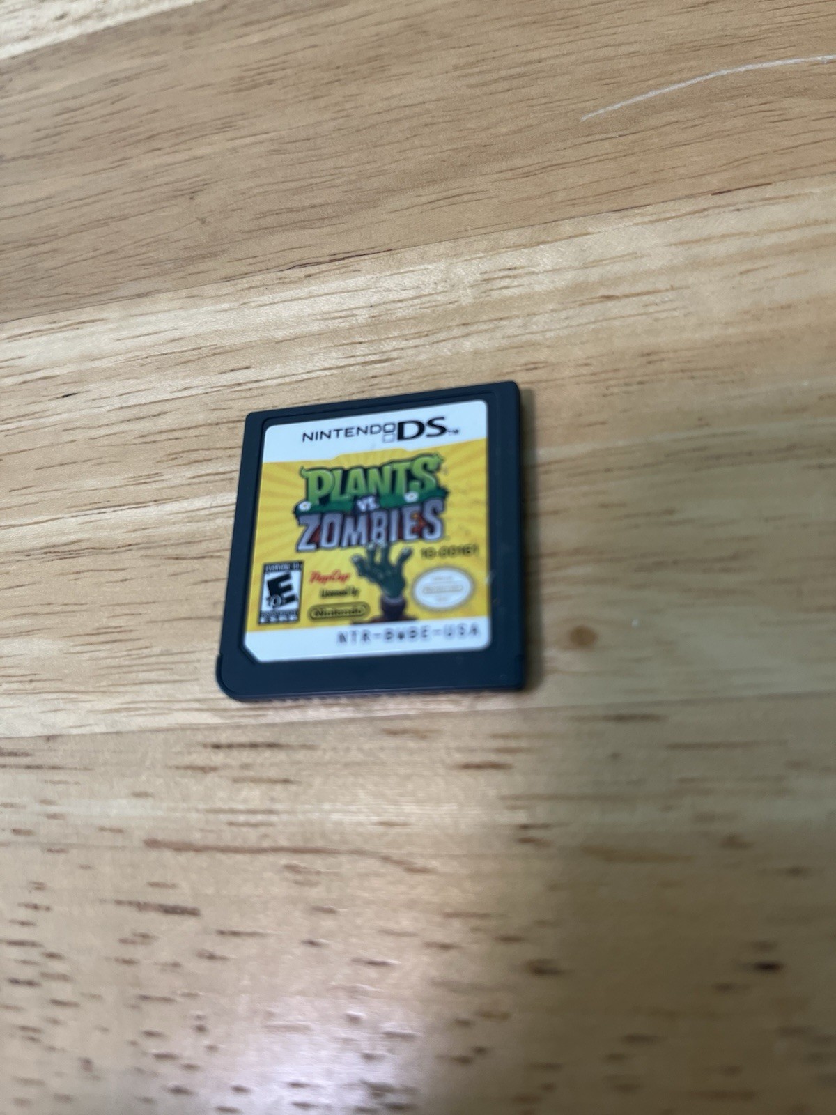 Nintendo DS Plants VS Zombies Authentic Cartridge Only