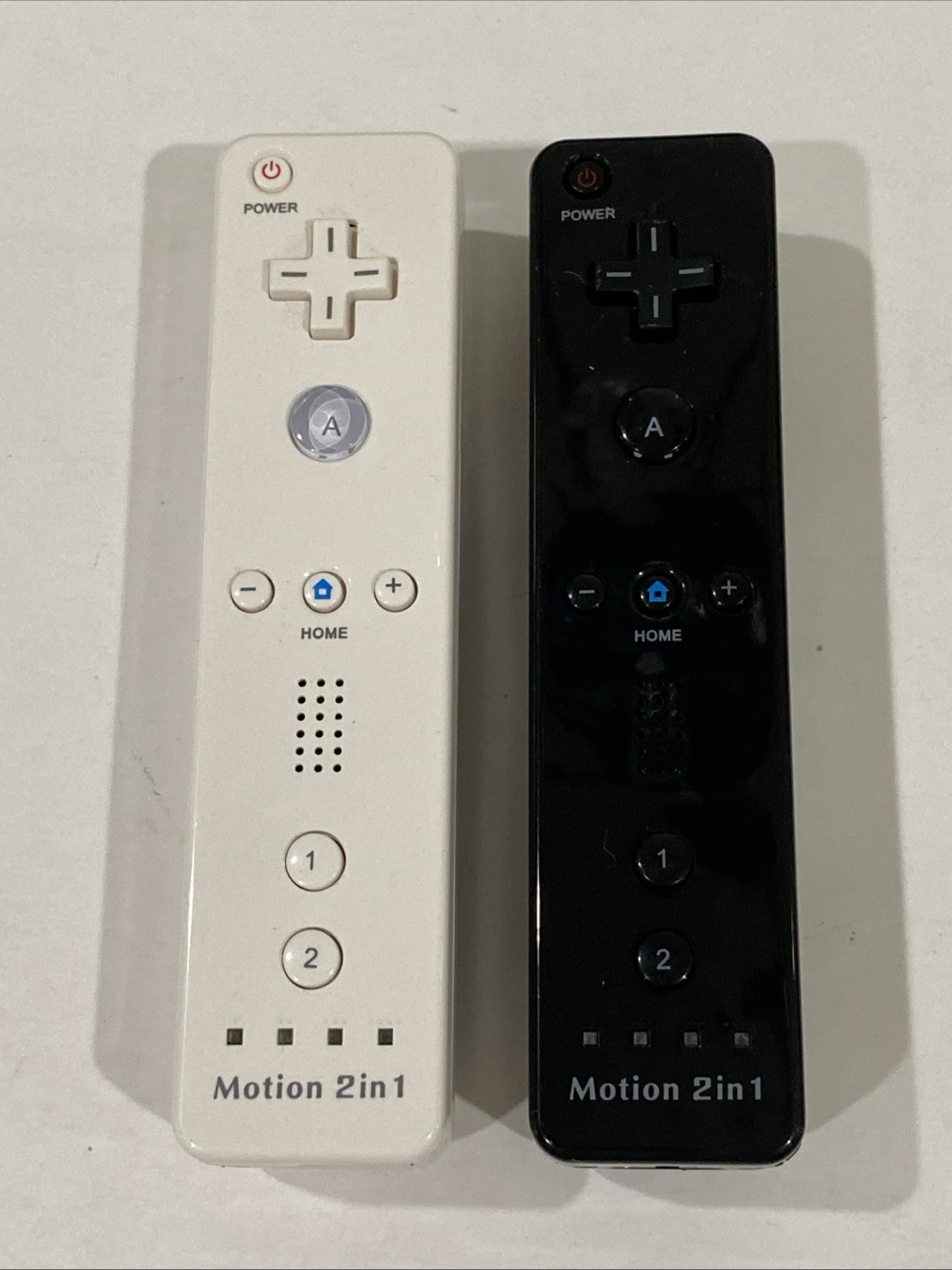 Lot of 2 Wii Remotes – Unbranded – Tested! Free Shipping