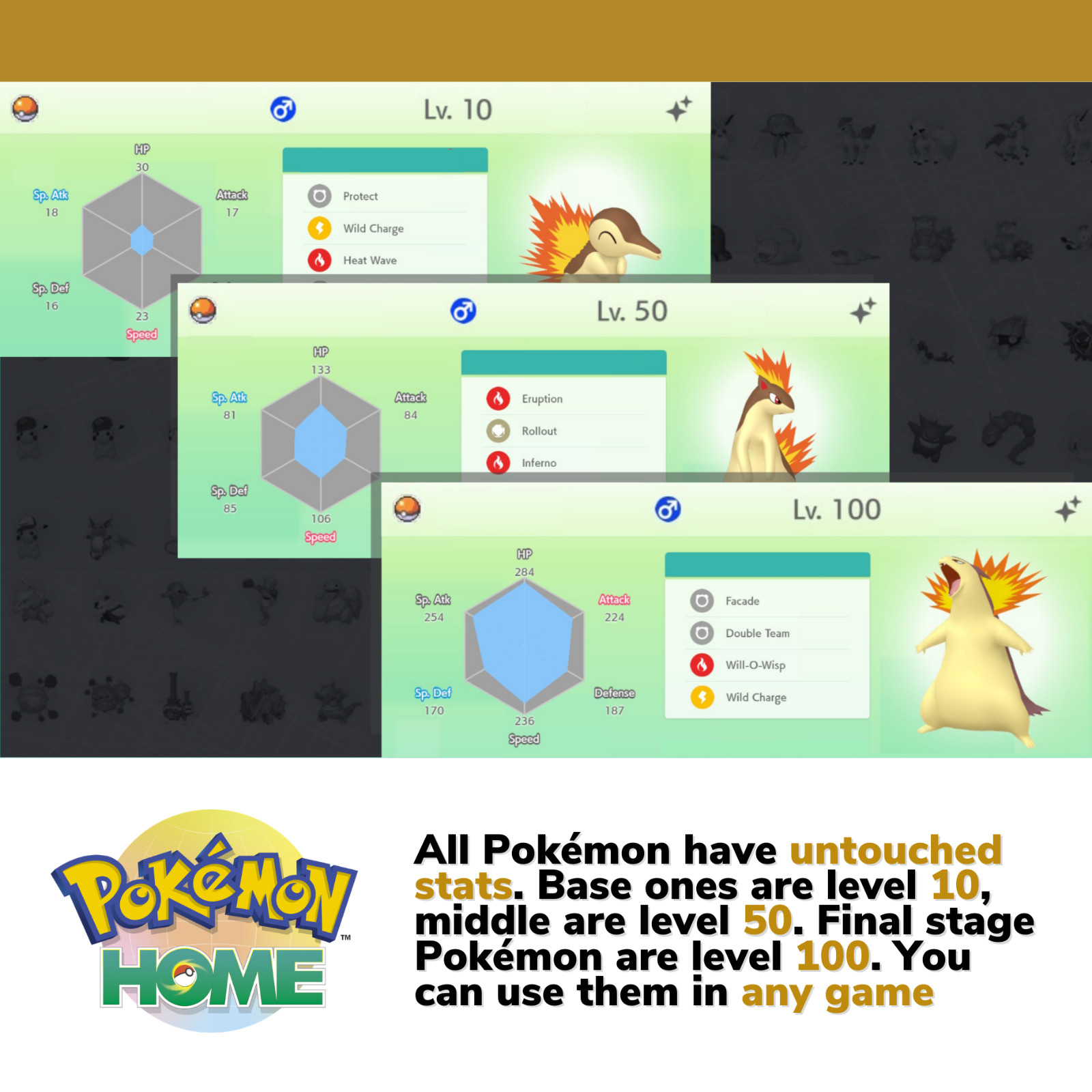 Pokémon HOME Gold & Silver 2000s Full Johto Untouched Shiny Living Dex Complete