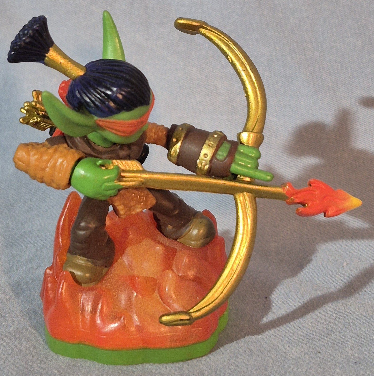 5 Skylanders Figures, Flameslinger, Ignitor, Voodood, Double Trouble, Hex