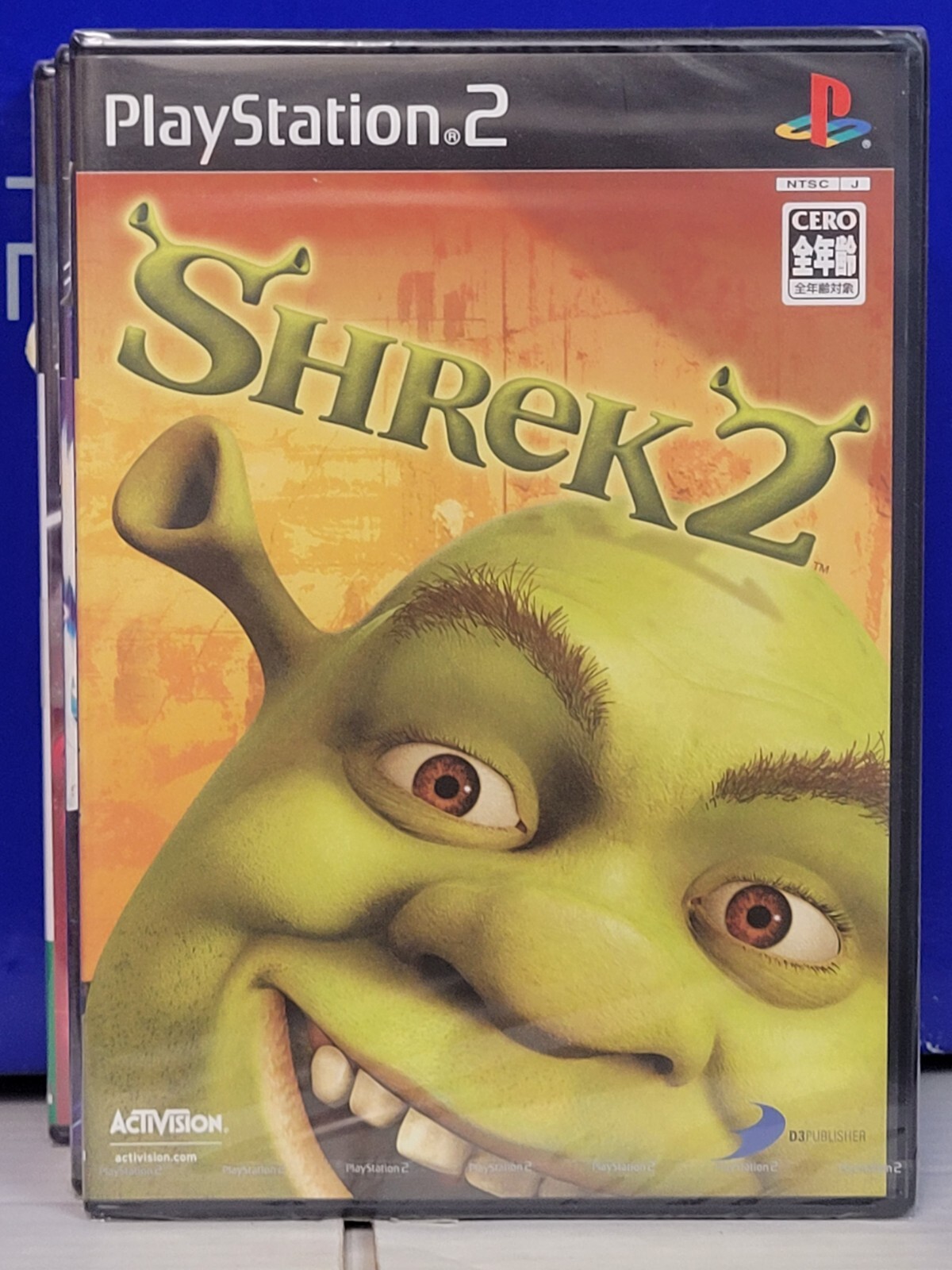 Shrek 2 (2004, D3 Publisher) New Factory Sealed Japan Playstation 2 PS2 Import