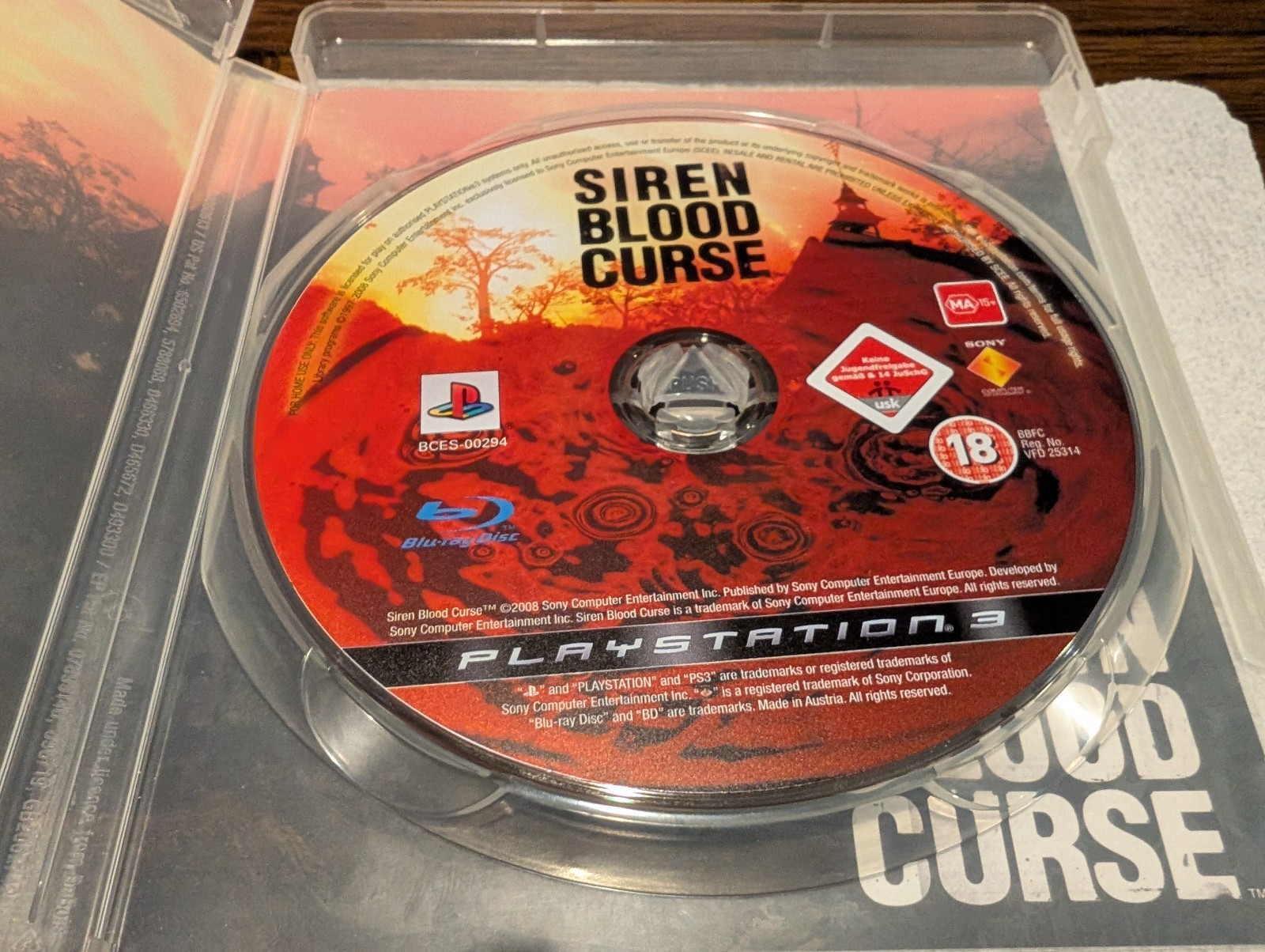 SIREN BLOOD CURSE PS3 Playstation 3 No Manual English PAL UK Import US Seller