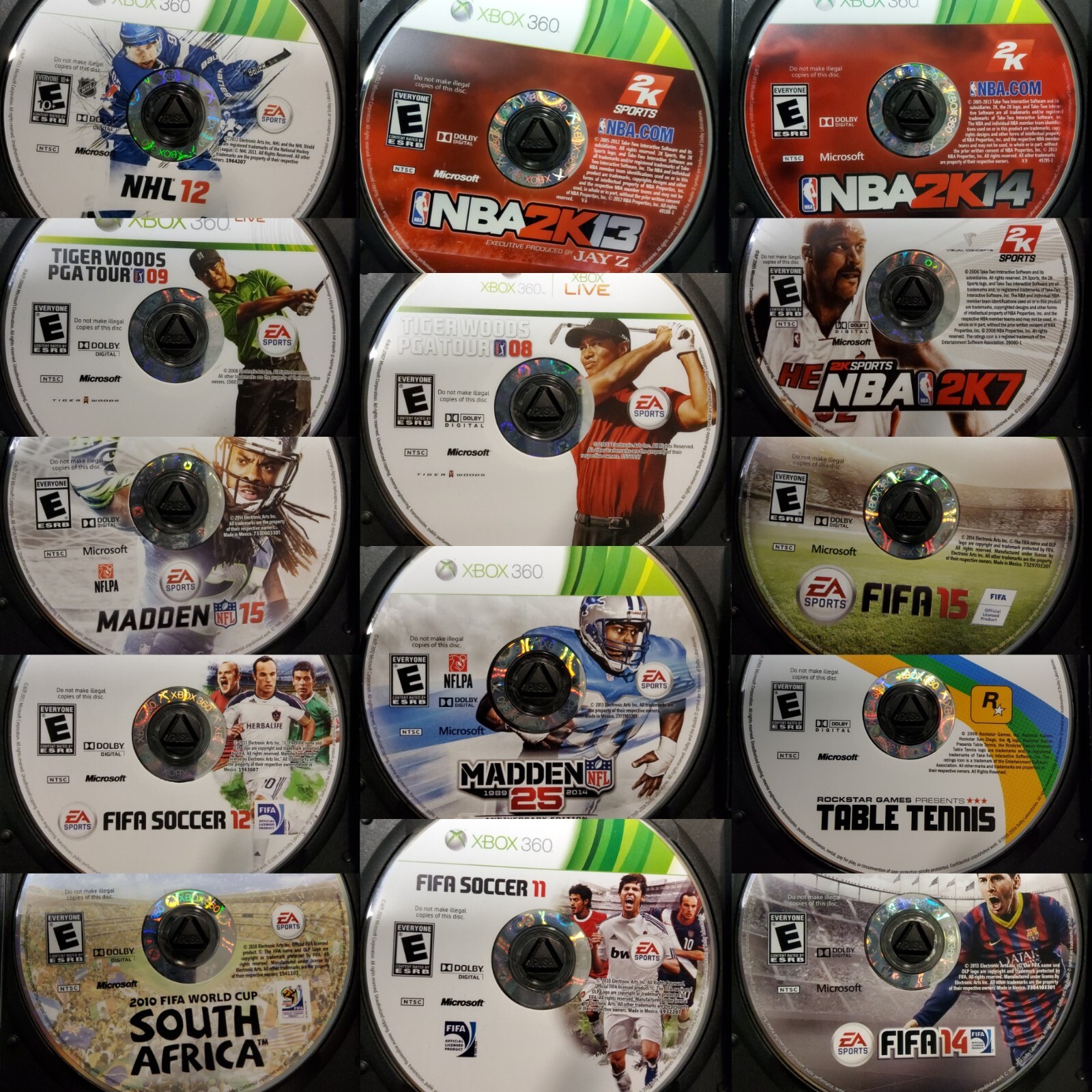 Xbox 360 Video Games Disc Only Huge Selection You Choose Super Fast Shipping