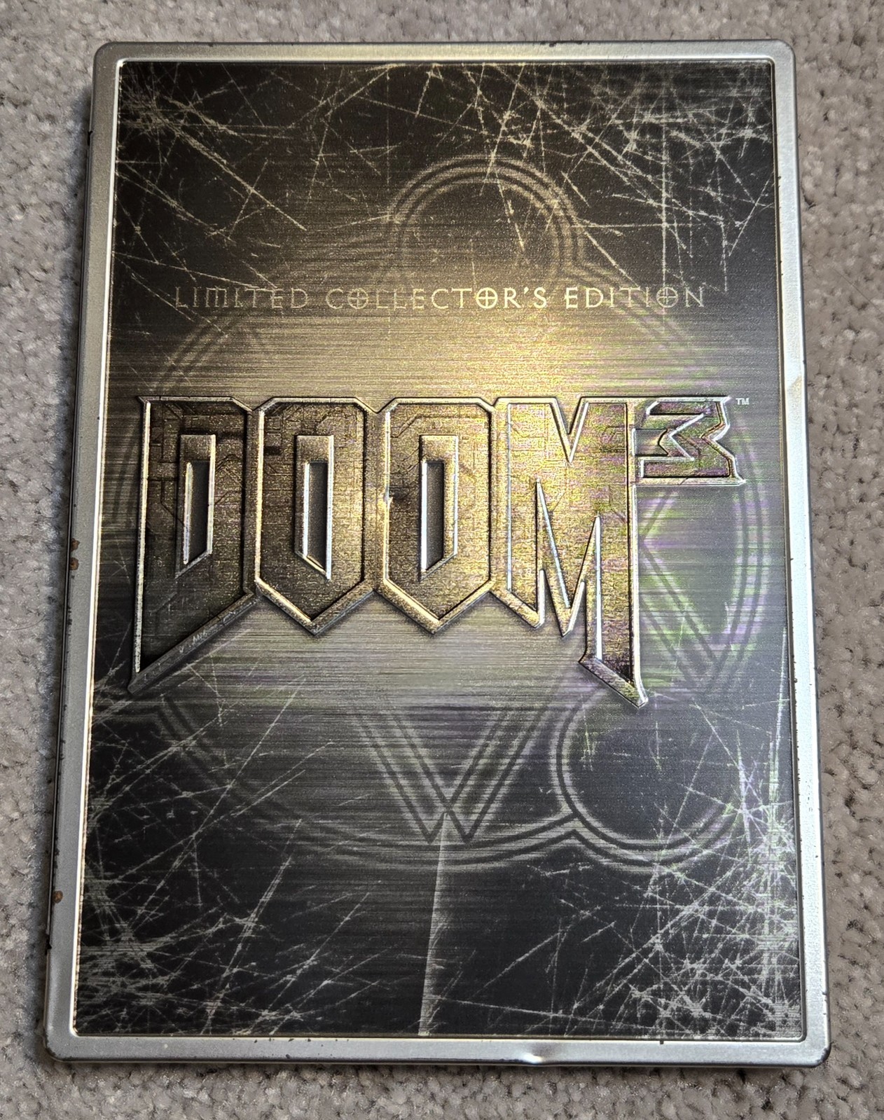 Doom 3 Limited Collectors Edition Steelbook (Xbox, 2005) Complete/CIB