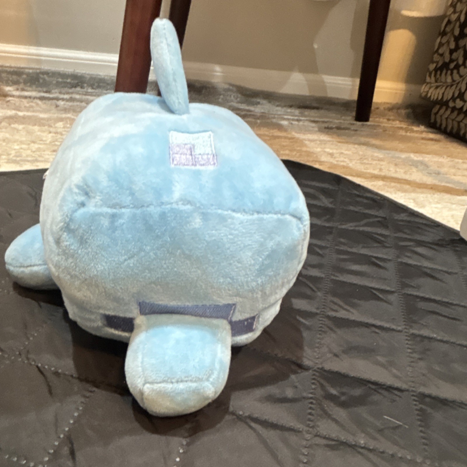 Mattel Minecraft Plush Lot Sheep & Dolphin Surface Washable 2021 HBT43