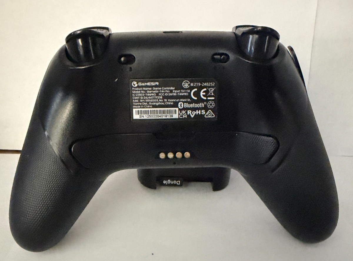 GameSir T4 Nova Pro Wireless Controller w/ Charging Dock Tested Works Blue