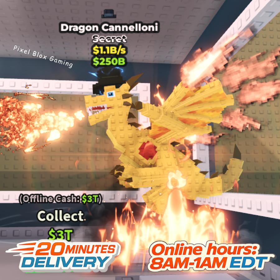 STEAL A BRAINROT 🧠Dragon Cannelloni 1.1B/s Matteo Hat Trait🧠Cheap+Fast 🚀