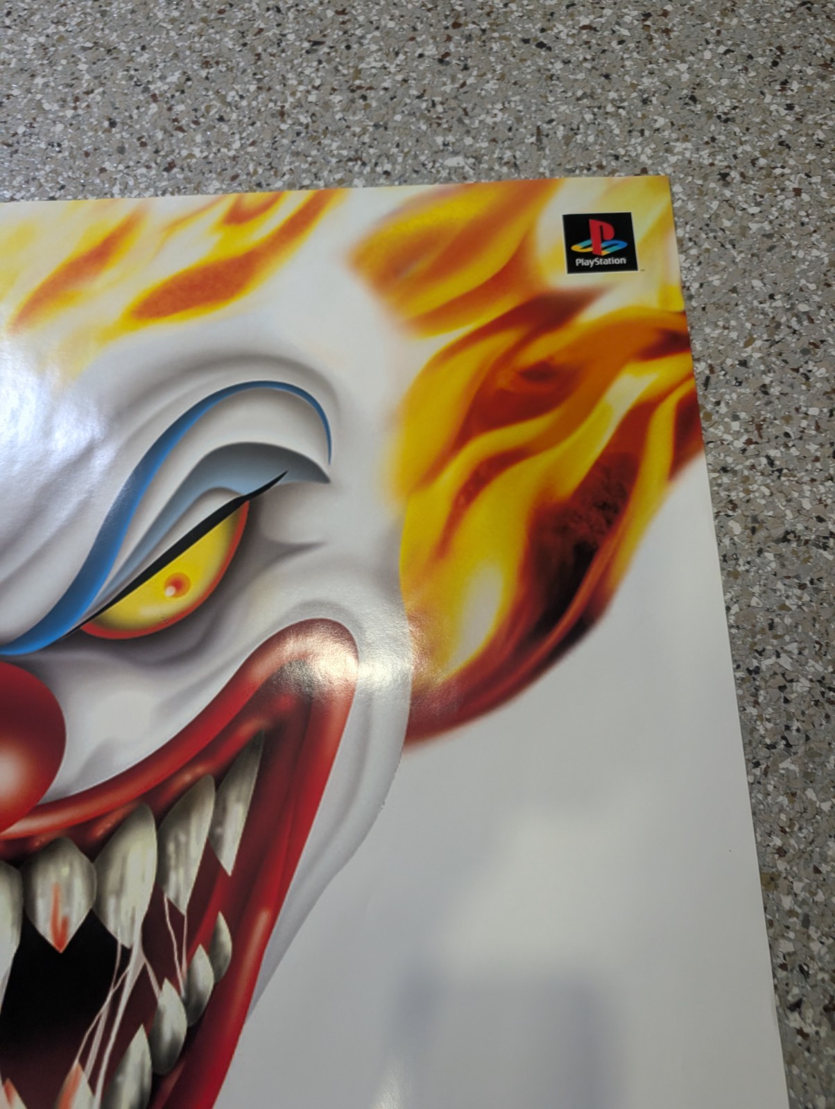 Twisted Metal 2 / 2 Xtreme Double Sided Poster Promo Very Rare PS1 22×28 In
