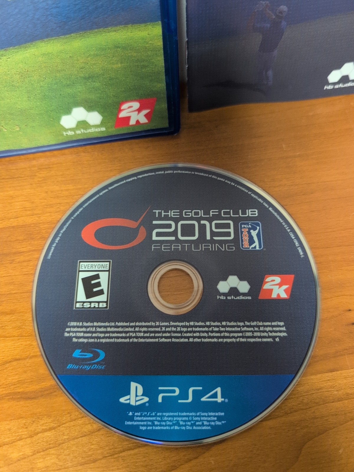 PlayStation 4 Golf Club 2019 Featuring PGA Tour 2K PS4 Complete CIB Tested