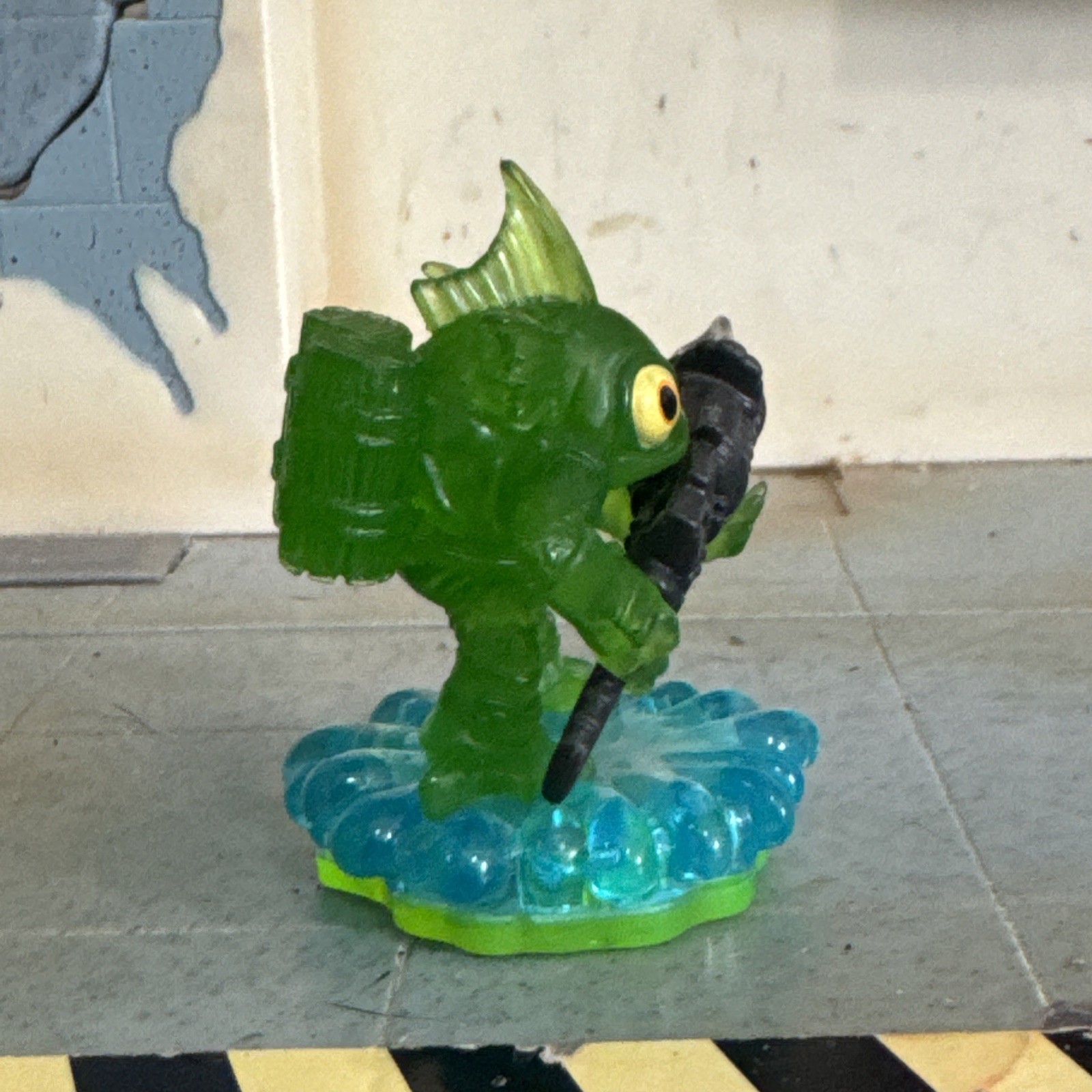 Gill Grunt Translucent Green Figure (Skylanders Spyro’s Adventure) Water Element