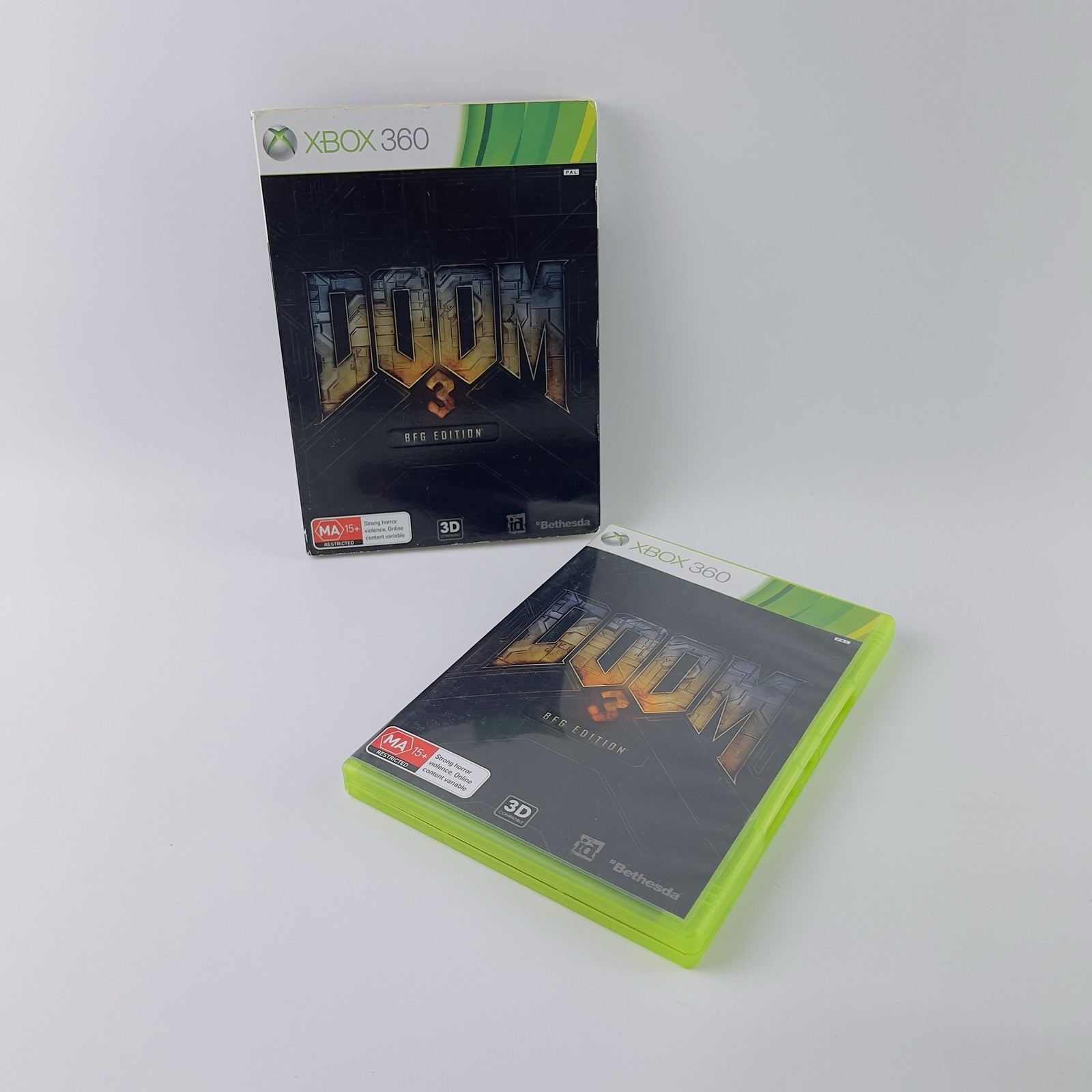 Doom 3 BFG Edition – Slip Cover Case Xbox 360 PAL Tracked Postage