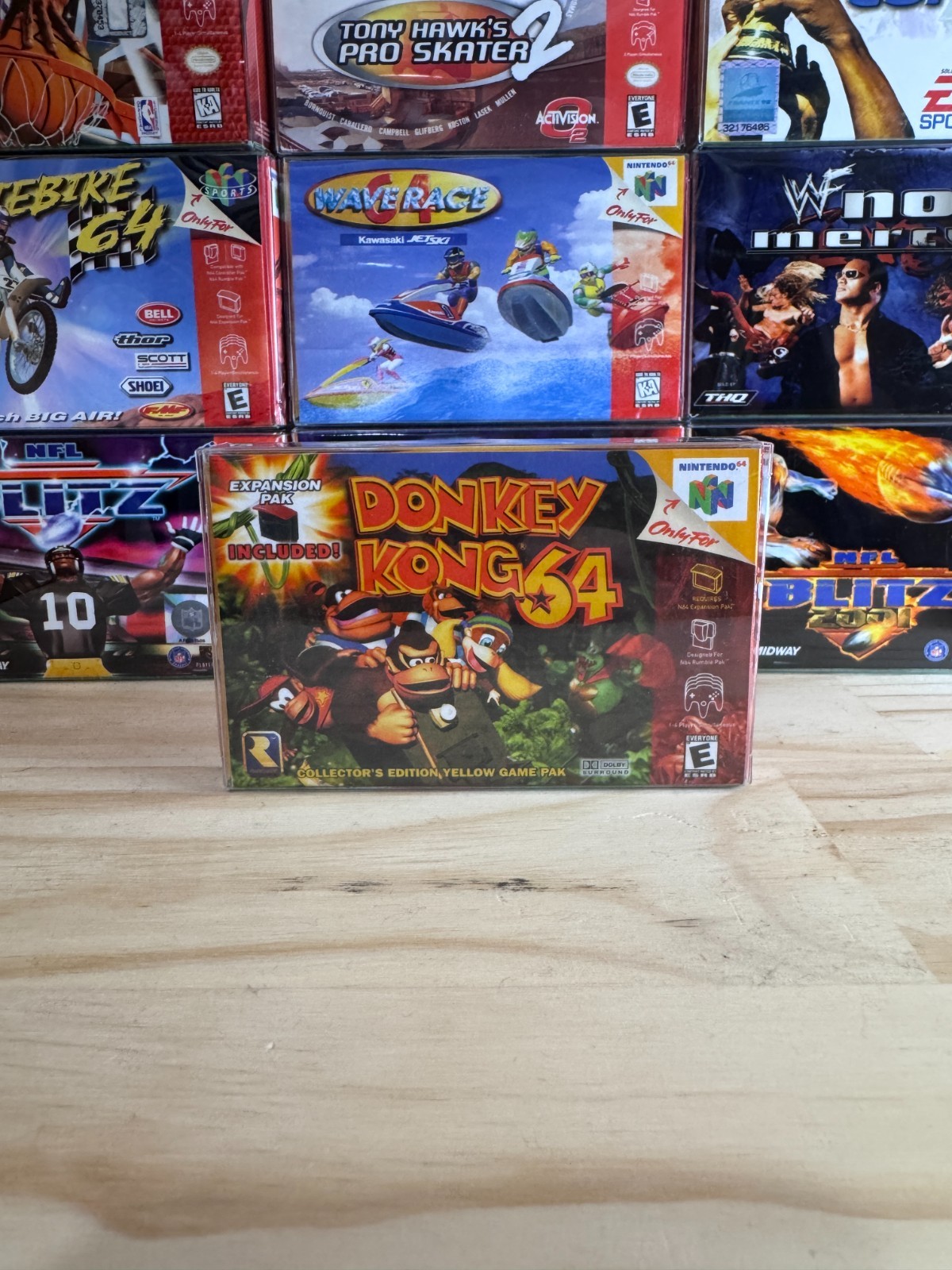 Authentic Donkey Kong 64 Nintendo 64 Cartridge (with custom box)