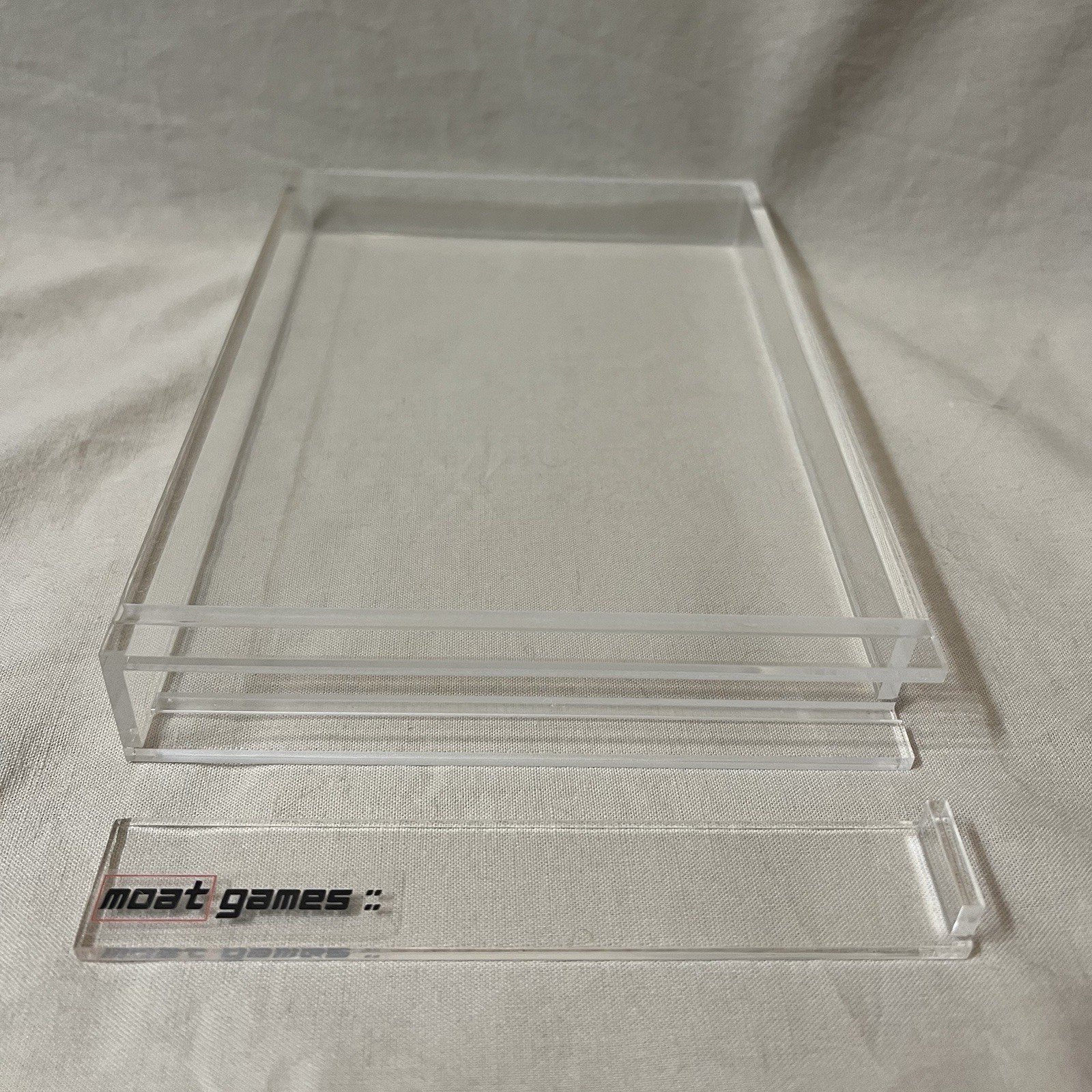Acrylic Video Game Display Case – Xbox PS2 GameCube Xbox 360 Wii + UV Protection