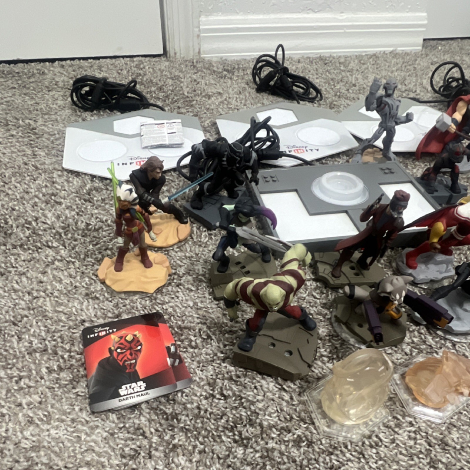 Disney Infinity Character Figure Pack Marvel & Star Wars Darth Maul Spider-Man