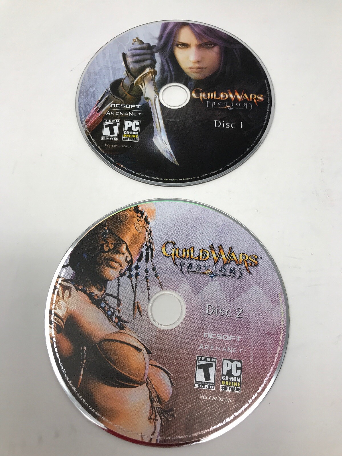 Guild Wars: Factions PC Video Game Complete with Access Key EUC