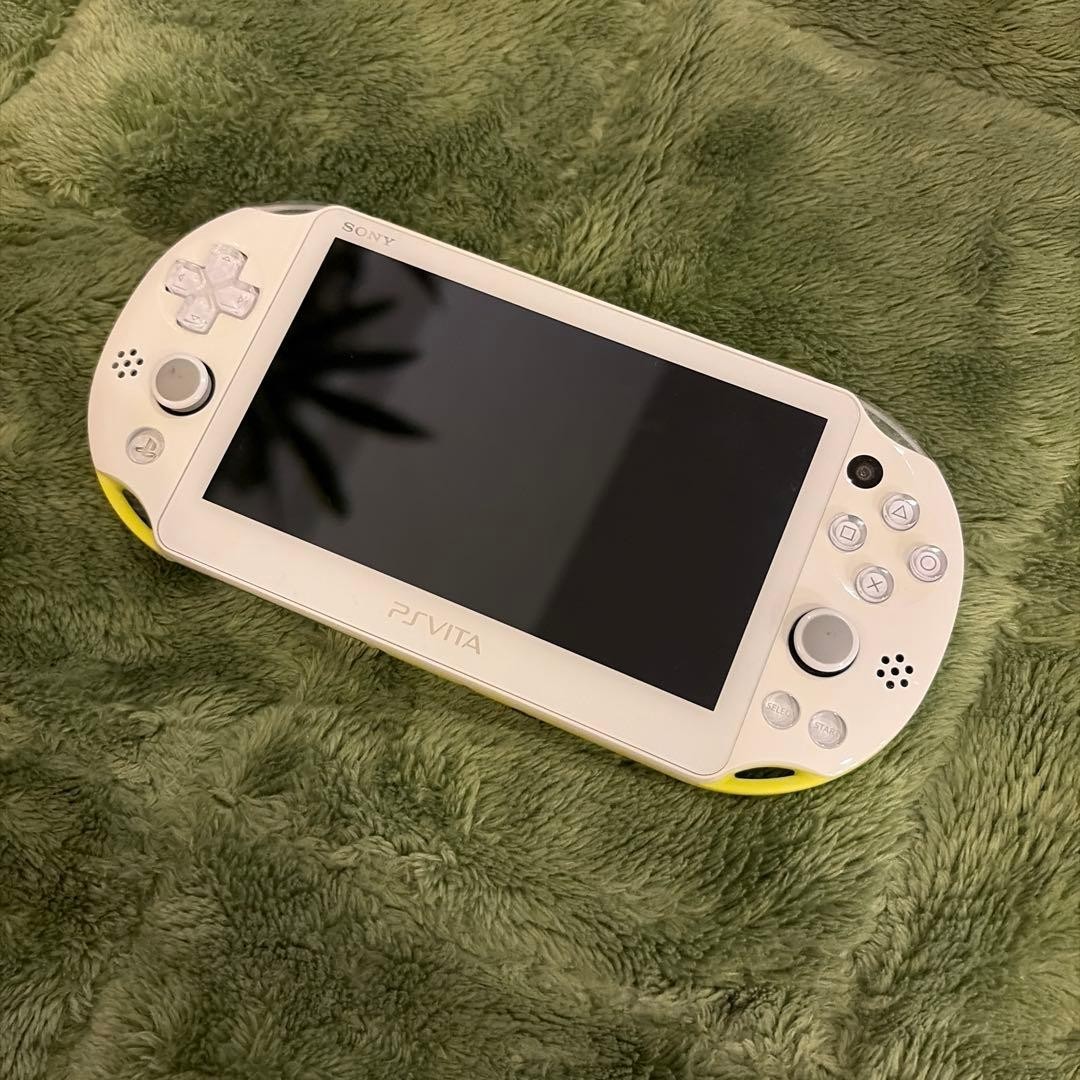 Excellent PS Vita PCH-2000 Lime Green White Tested