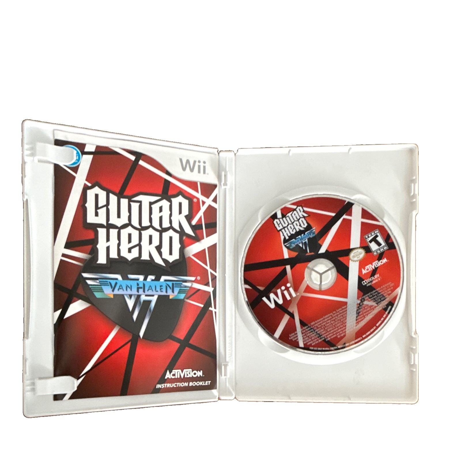 Guitar Hero: Van Halen Nintendo Wii Activision NTSC-U/C Case Manual Included