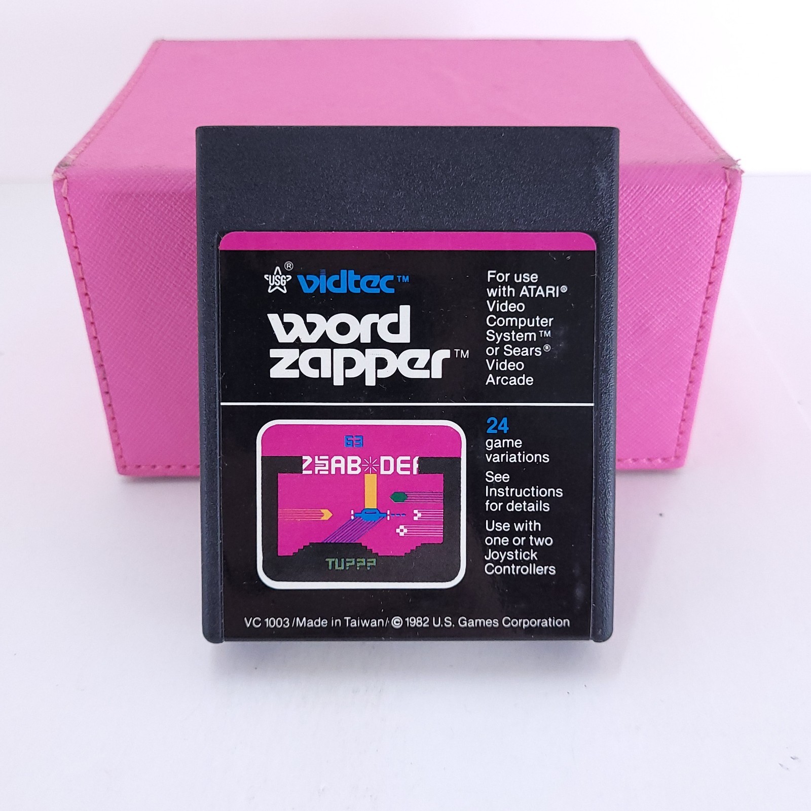 Word Zapper Atari 2600 w/Box + Manual