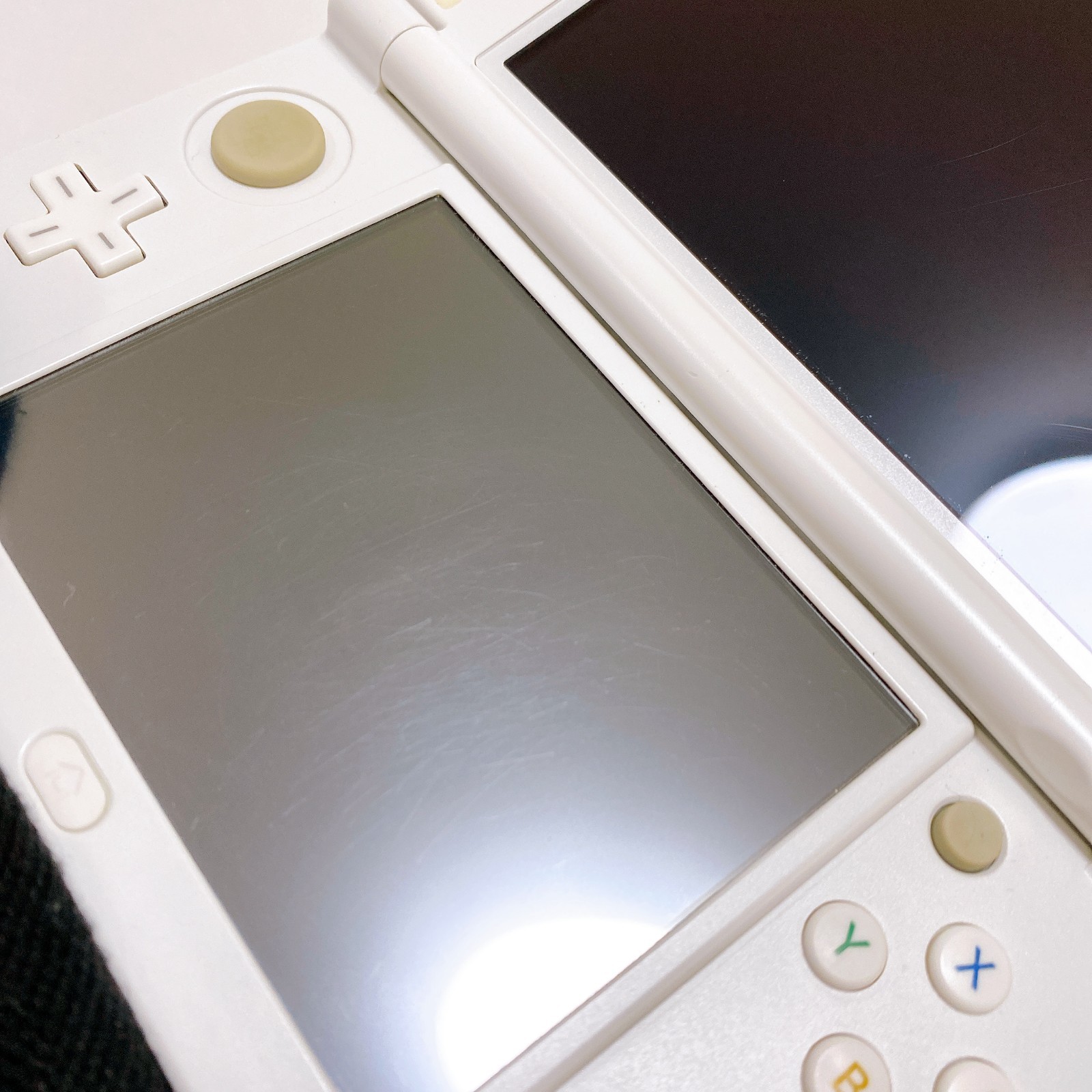 【Dual IPS】New Nintendo 3DS LL XL Pearl WhiteConsole Japan Tested Rank A