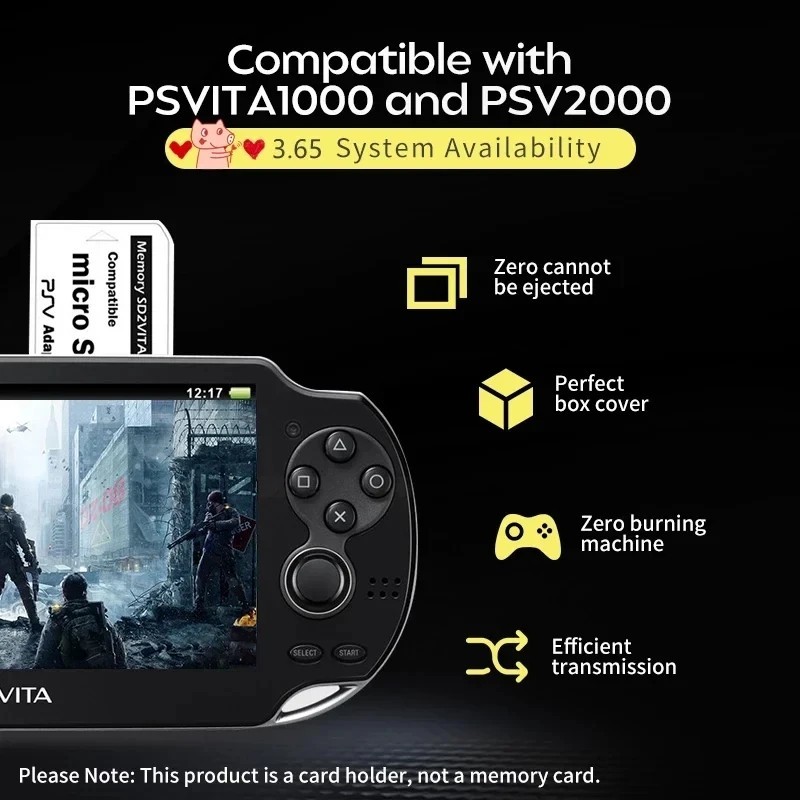 V6.0 SD2VITA Micro SD to Vita Memory Card Pro Adapter For PS PSV 1000/2000 V6.0