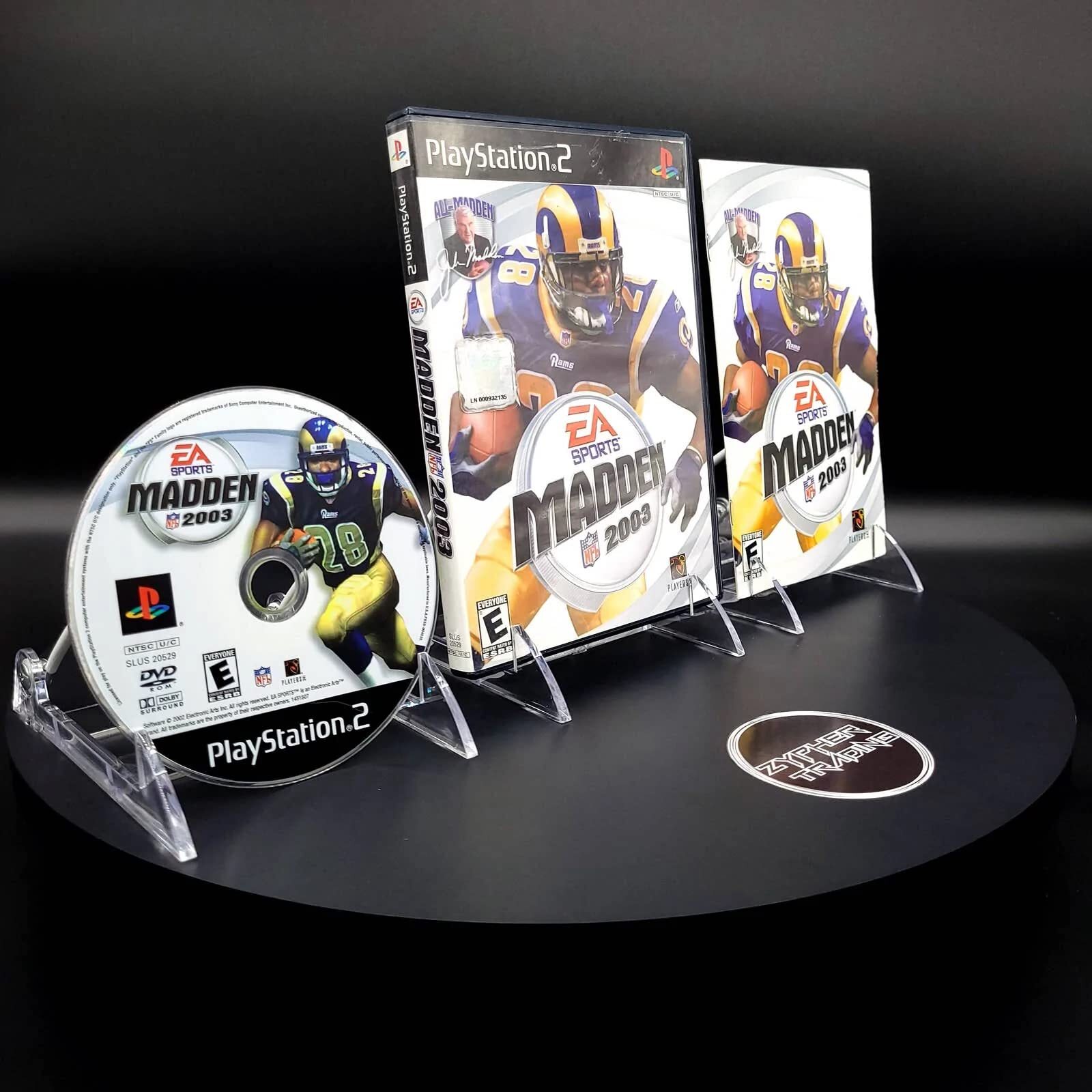 Madden NFL 2003 – PlayStation 2 [video game]
