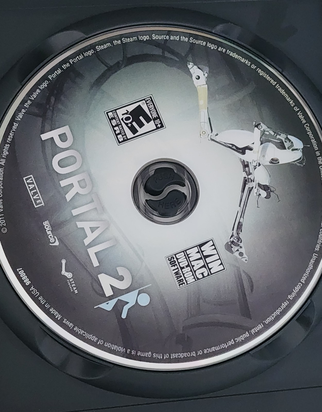 Portal 2 PC Windows Mac Computer Game DVD-ROM