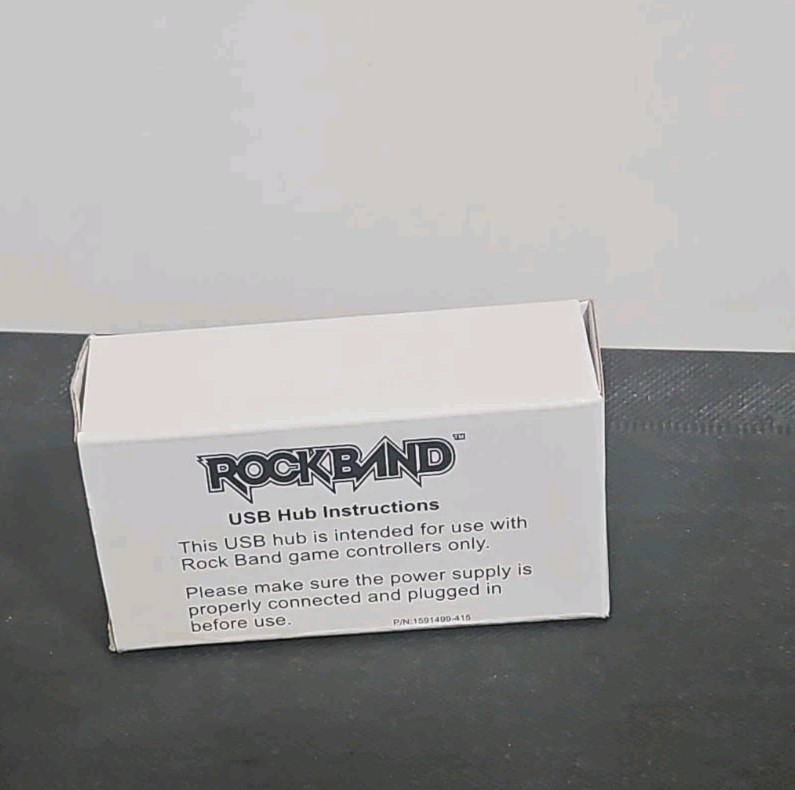 Rock Band USB 2.0 4-Ports Hub Only No Power Adaptor