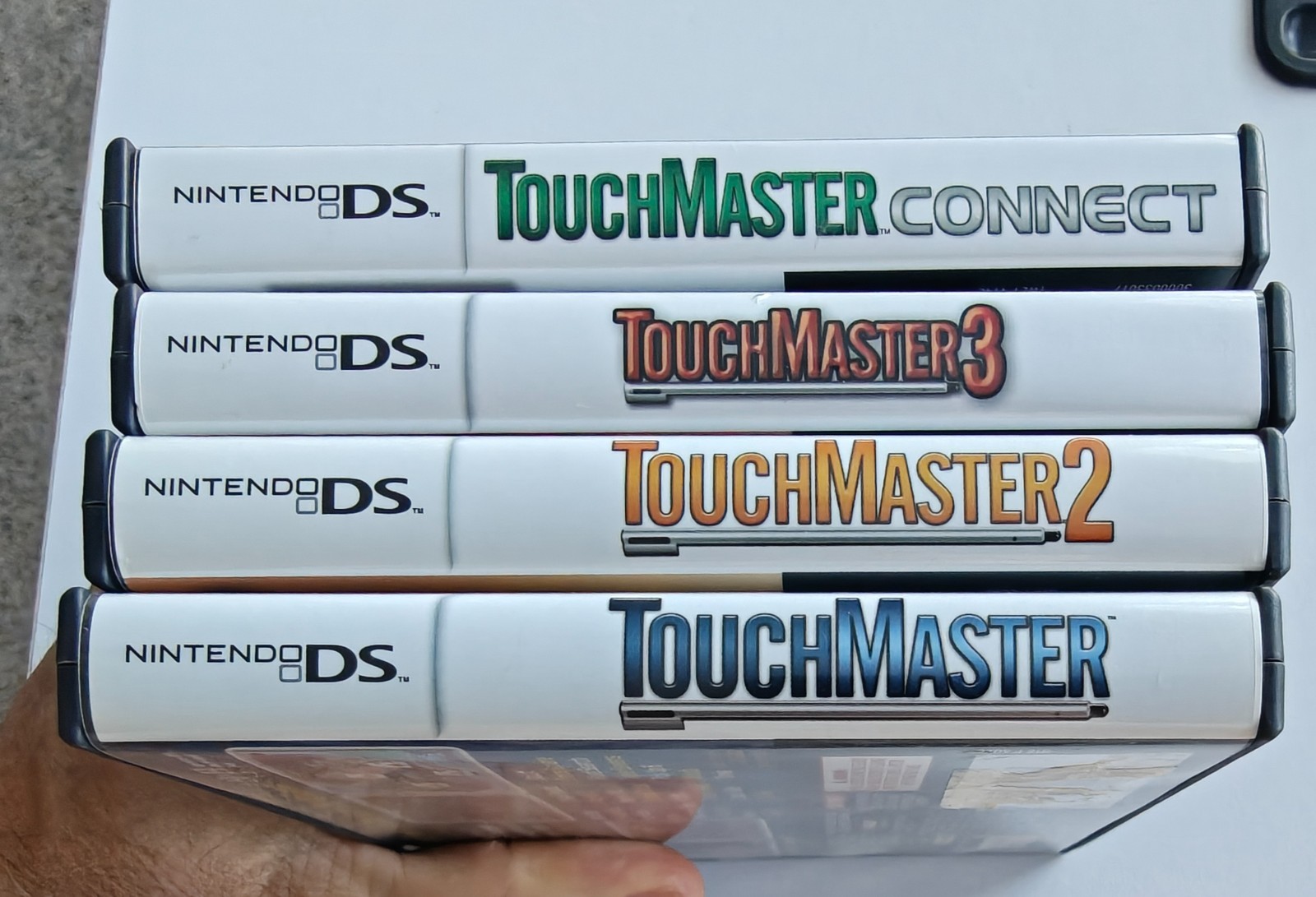 Touchmaster Lot 1, 2, 3 & Connect Nintendo Puzzle Game Collections CIB