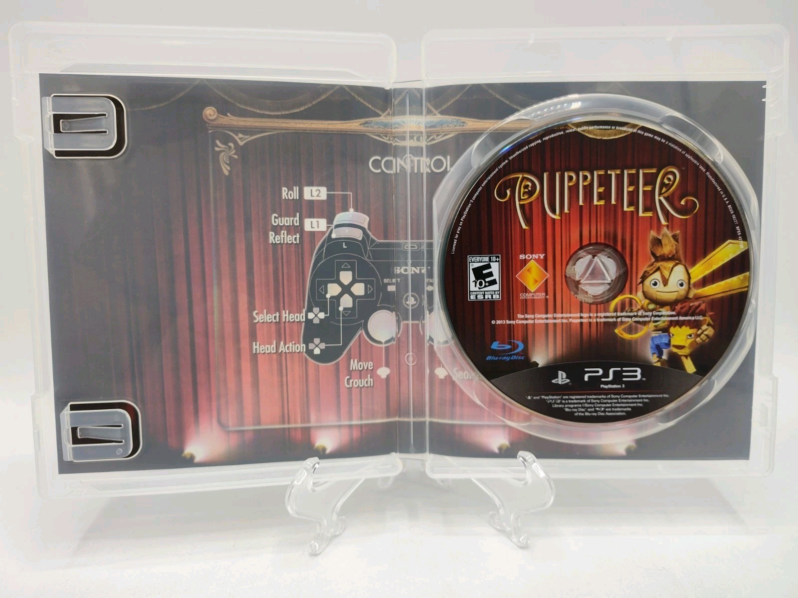 Puppeteer – (Sony PlayStation 3 PS3, 2013) *NEAR MINT* Tested! FREE SHIPPING!!!