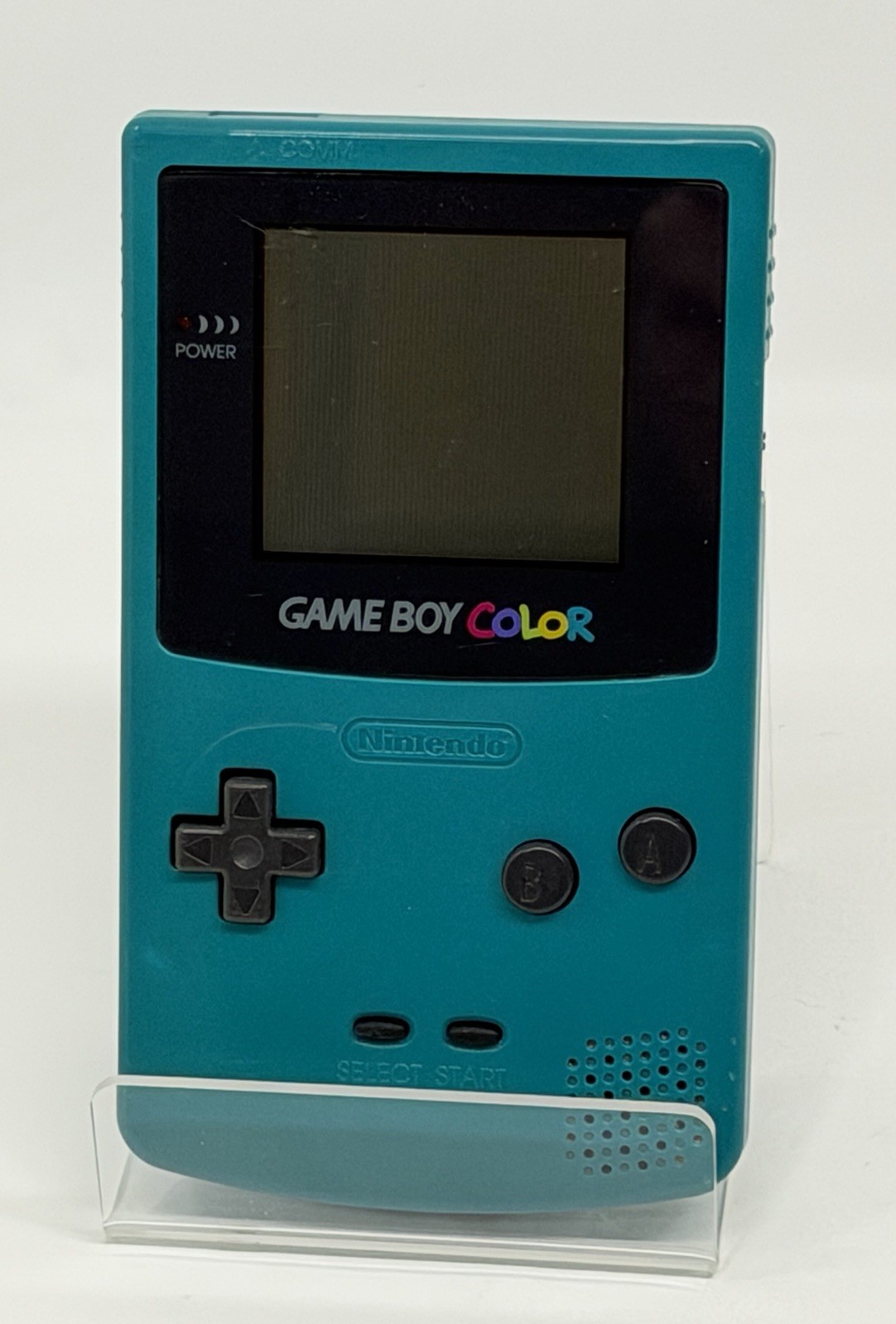 Gameboy Color Console Teal Nintendo GBC Tested Works CGB-001