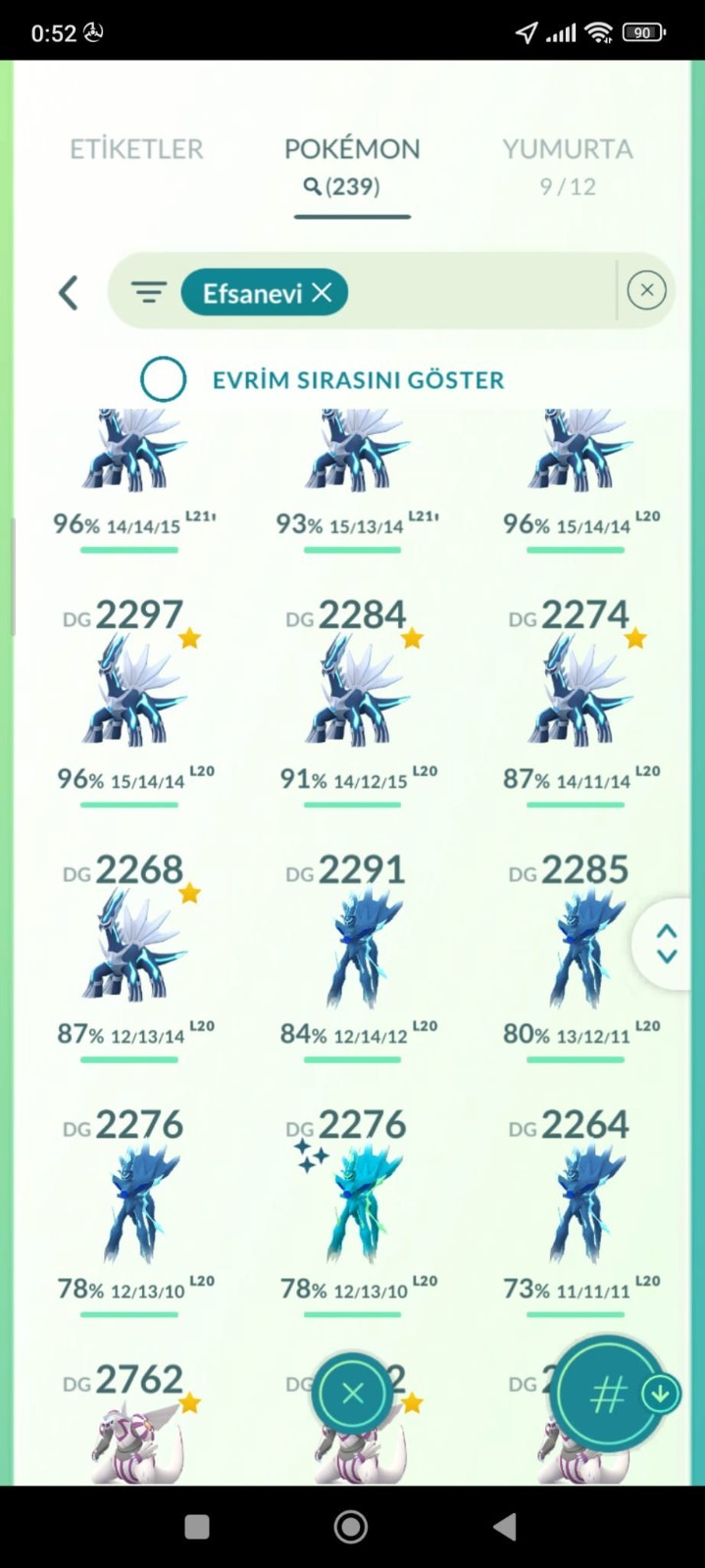 Pokémon Go level 72 lvl – 2018
