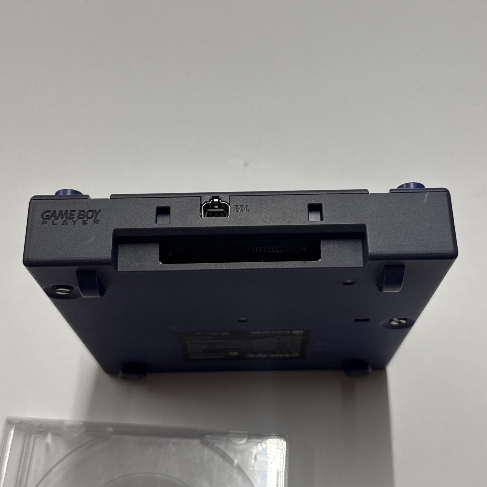 GameCube – Nintendo GameBoy Adaptor Gba – Indigo *JAPAN* Tested With Disc #2943