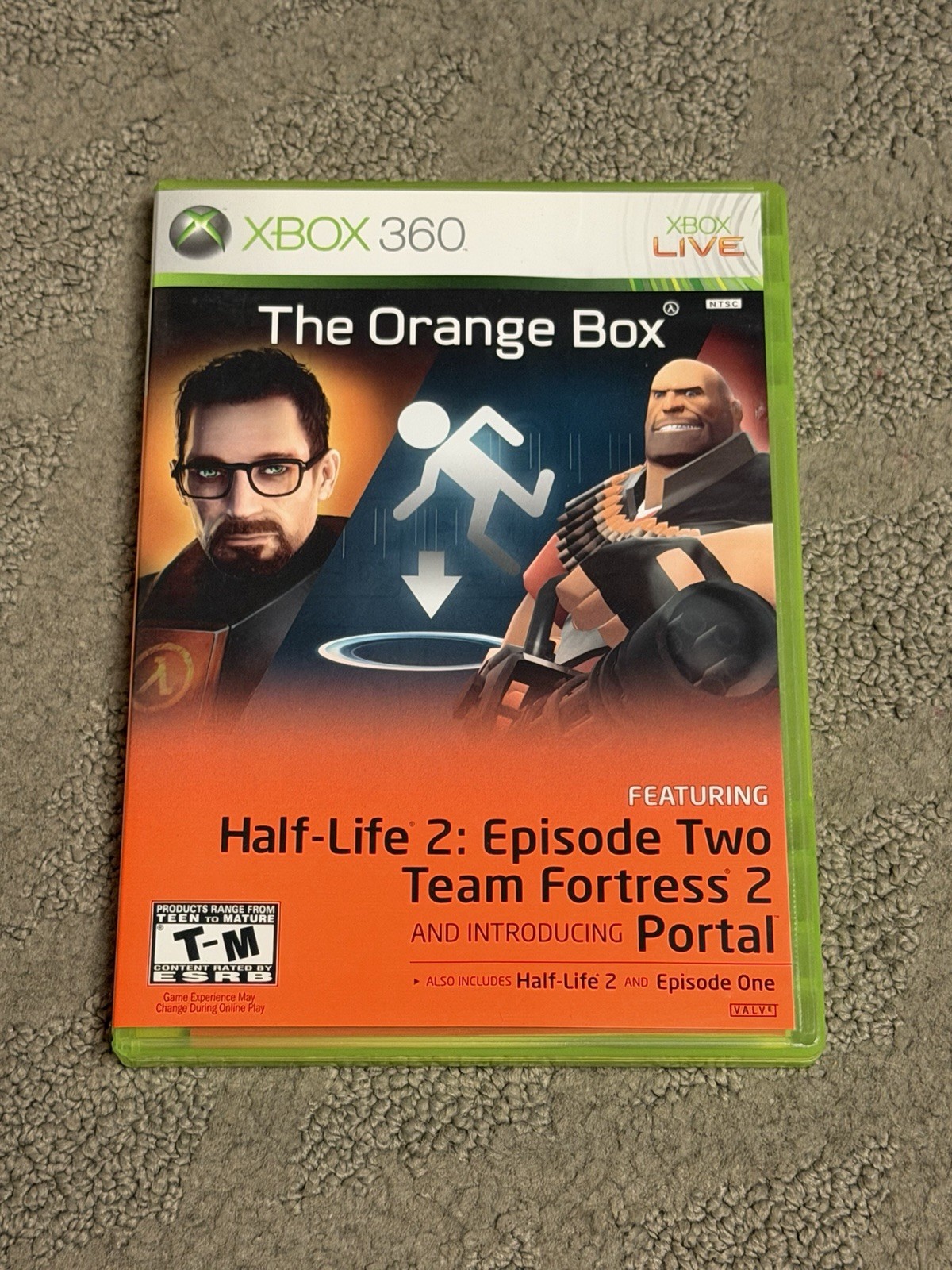 The Orange Box Half Life 2 (Xbox 360, 2007) See Pics And Description