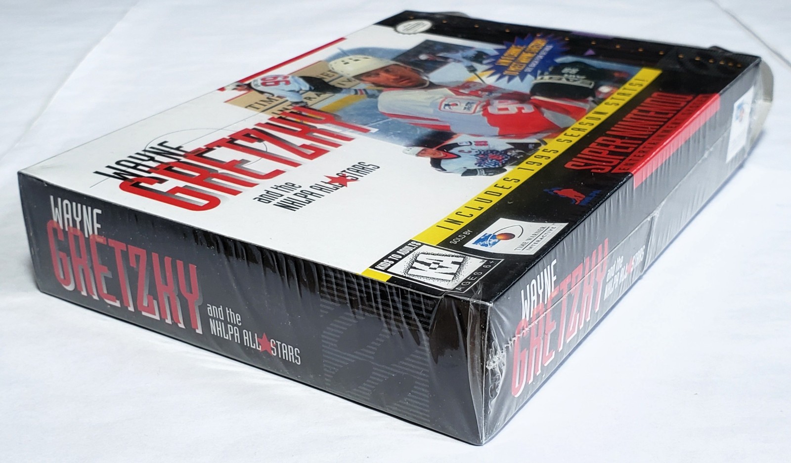 Wayne Gretzky & The NHLPA All-Stars (Super Nintendo, 1995) 100% Complete!! SNES