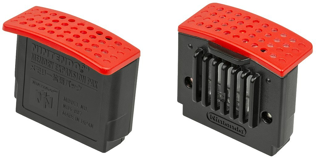 [Set of 2] Nintendo 64 Memory Expansion Pak N64 High resolution pack NUS-007 JPN