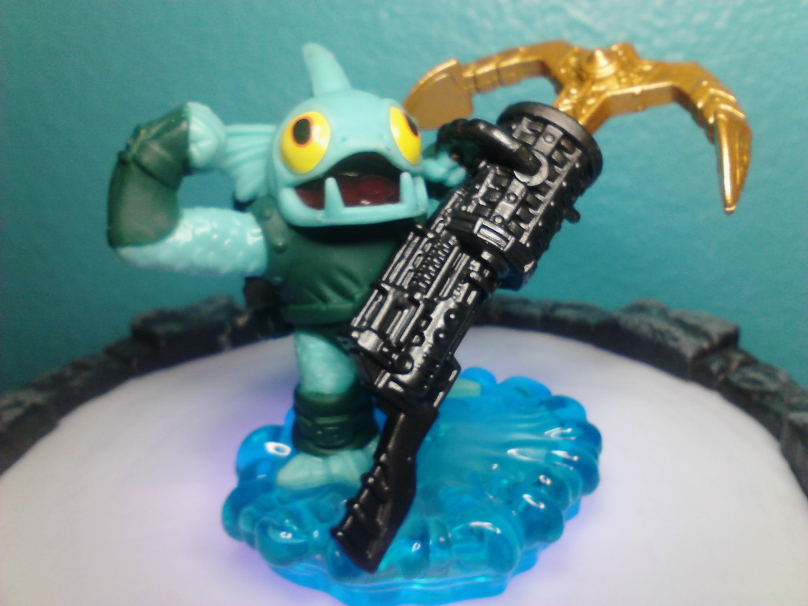 Anchors Away GILL GRUNT figure only Skylanders Series 3 Swap Force Water