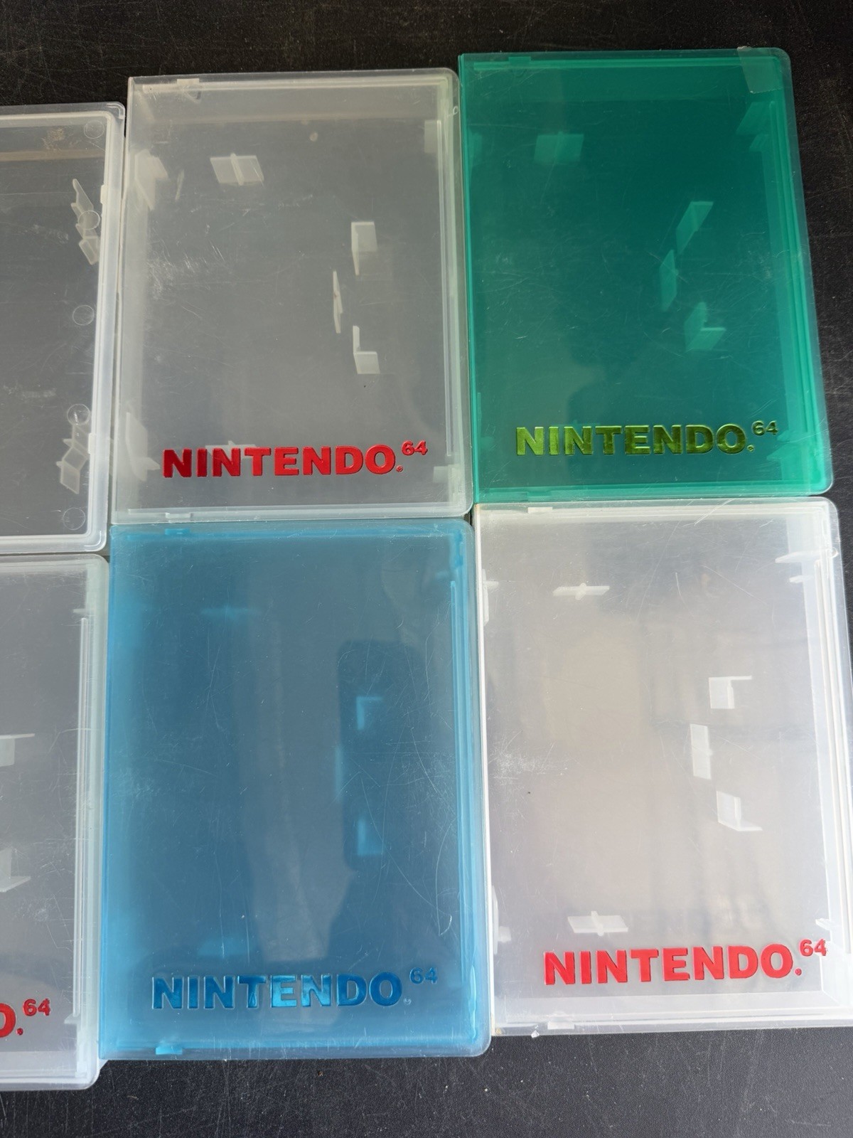 Nintendo 64 Clamshell Case Dust Cover Authentic N64 OEM Lot of 8 READ