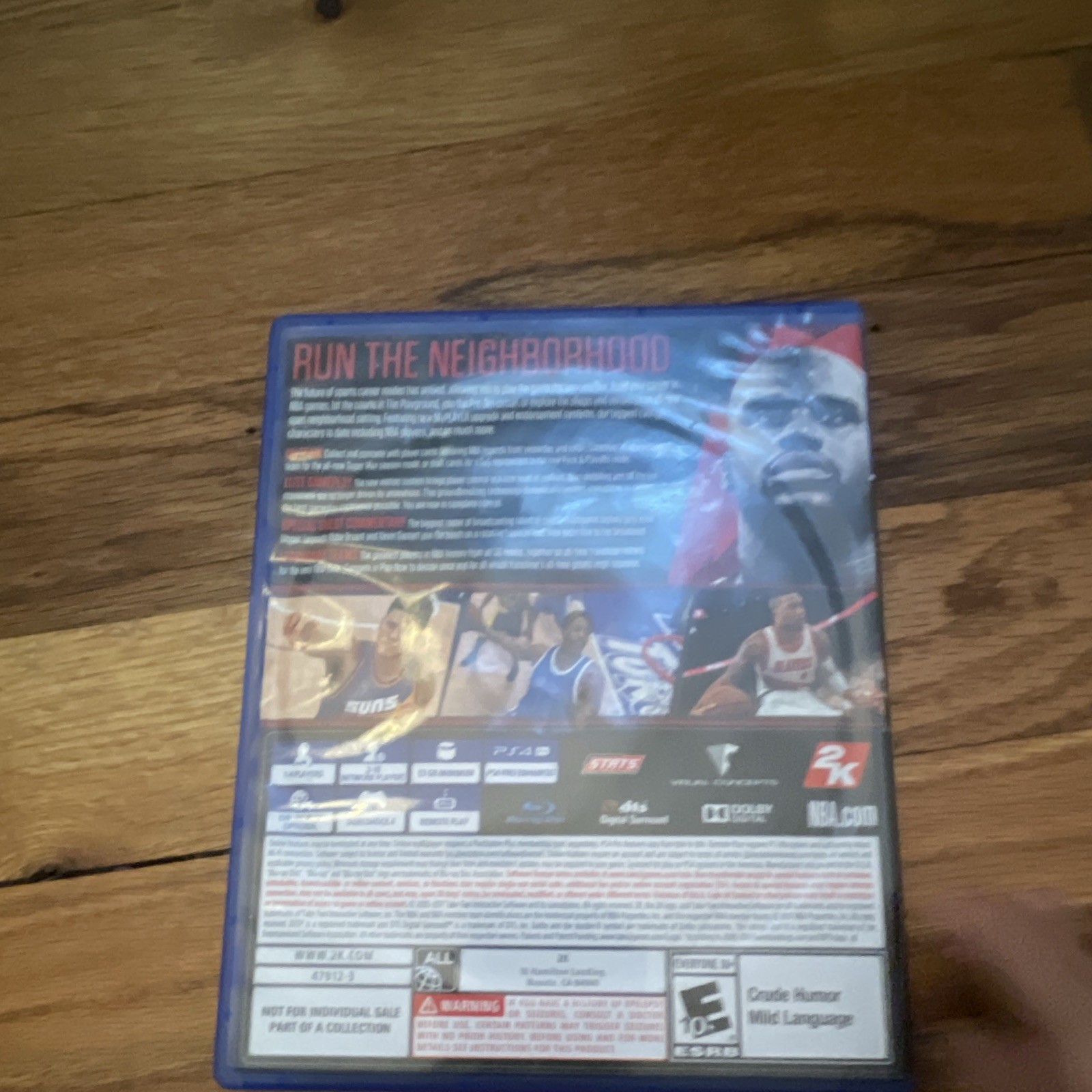 2K NBA 2K18 Sony PlayStation 4 PS4 Sports Basketball E10+ Everyone 10+