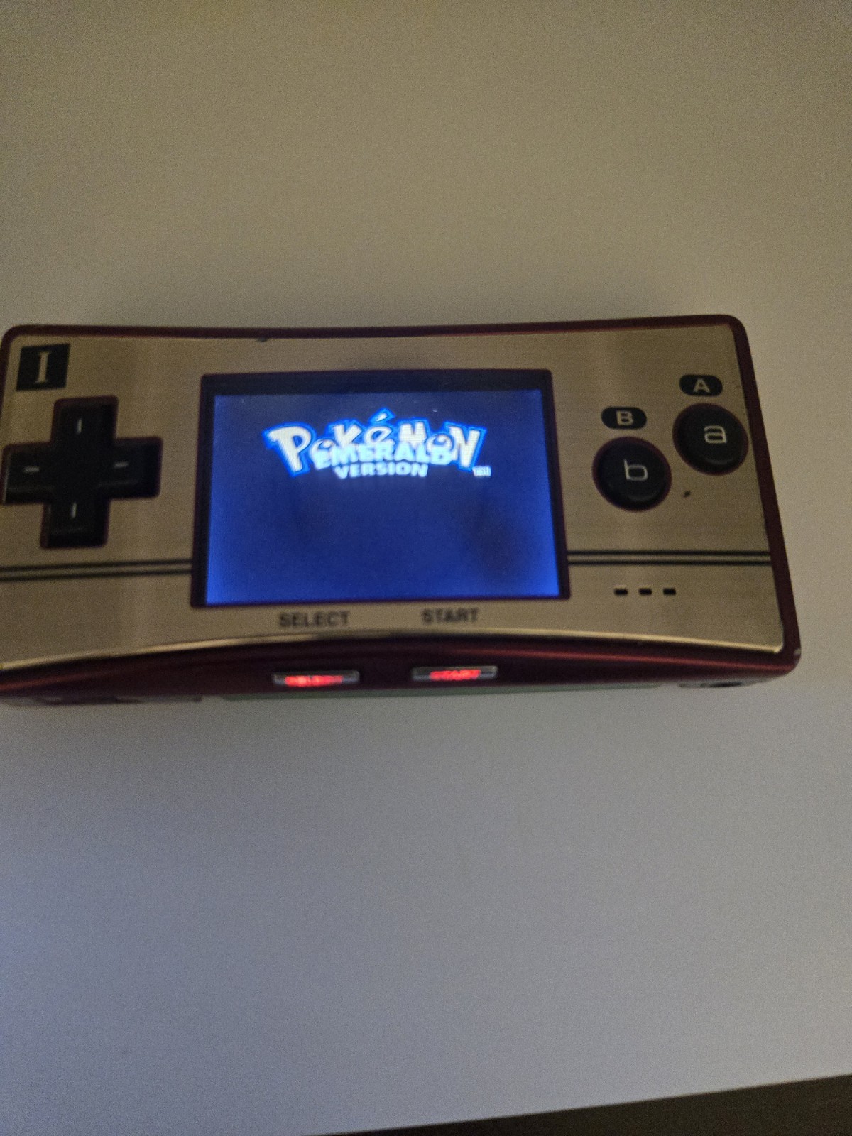 Nintendo Game Boy Micro – 20th Anniversary Edition Handheld System – Gold/Red