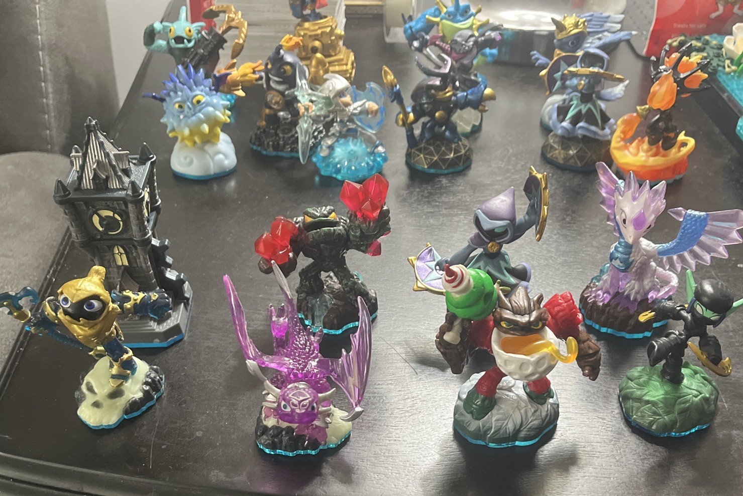 2013 Skylanders Swap Force MEGA LOT OF 19 Figures WITH CARDS RARE (see descr.)