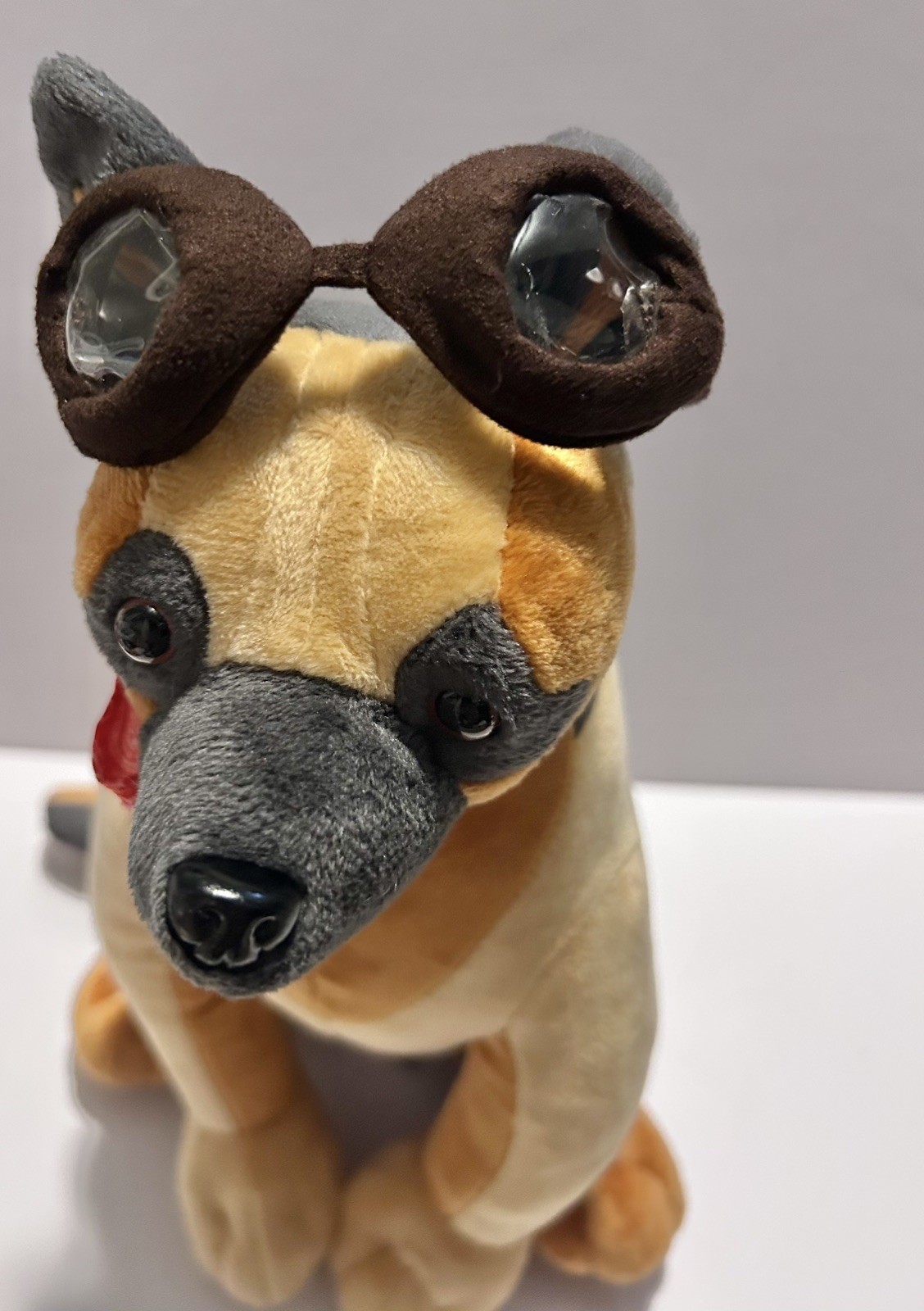 Fallout 4 Dogmeat Plush Figure Stuffed Animal Dog W/ Bandana & Goggles Bethesda
