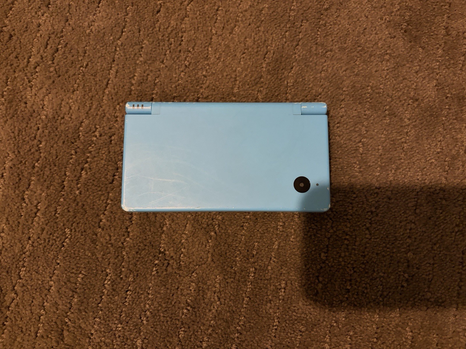 Nintendo DSi Blue Handheld w/ Box, Manual, Charger & Stylus Tested See Pics