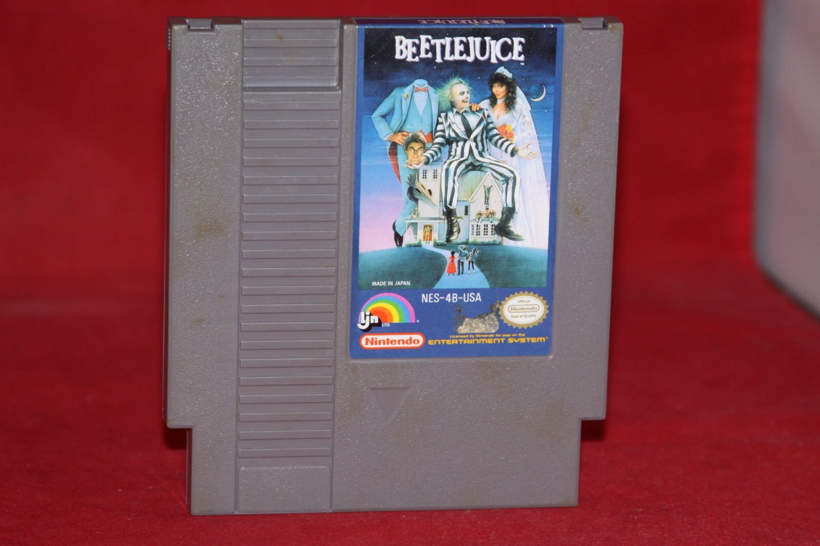 Beetlejuice (Nintendo Entertainment System, NES, 1991) Authentic Game Cartridge