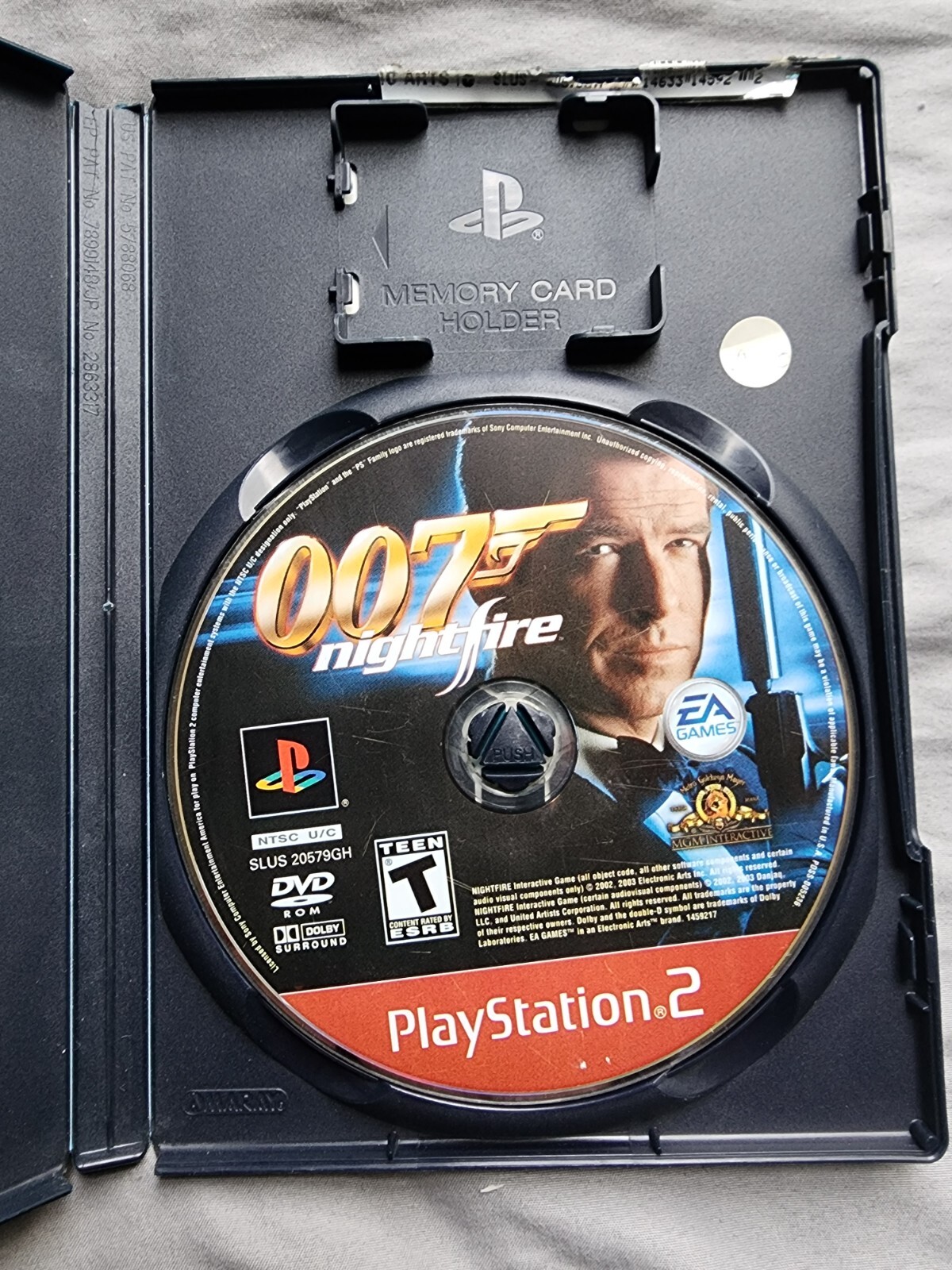 007: NightFire (PlayStation 2, 2002) No Manual TESTED James Bond