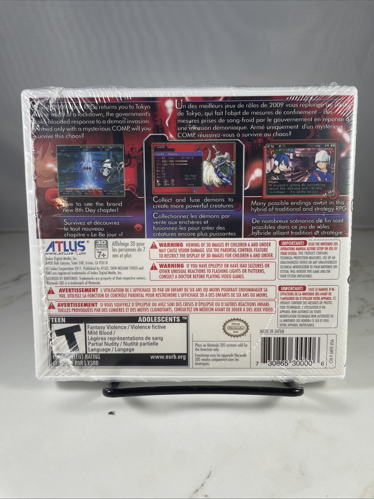Shin Megami Tensei: Devil Survivor Overclocked [Nintendo 3DS] – Sealed NIB New